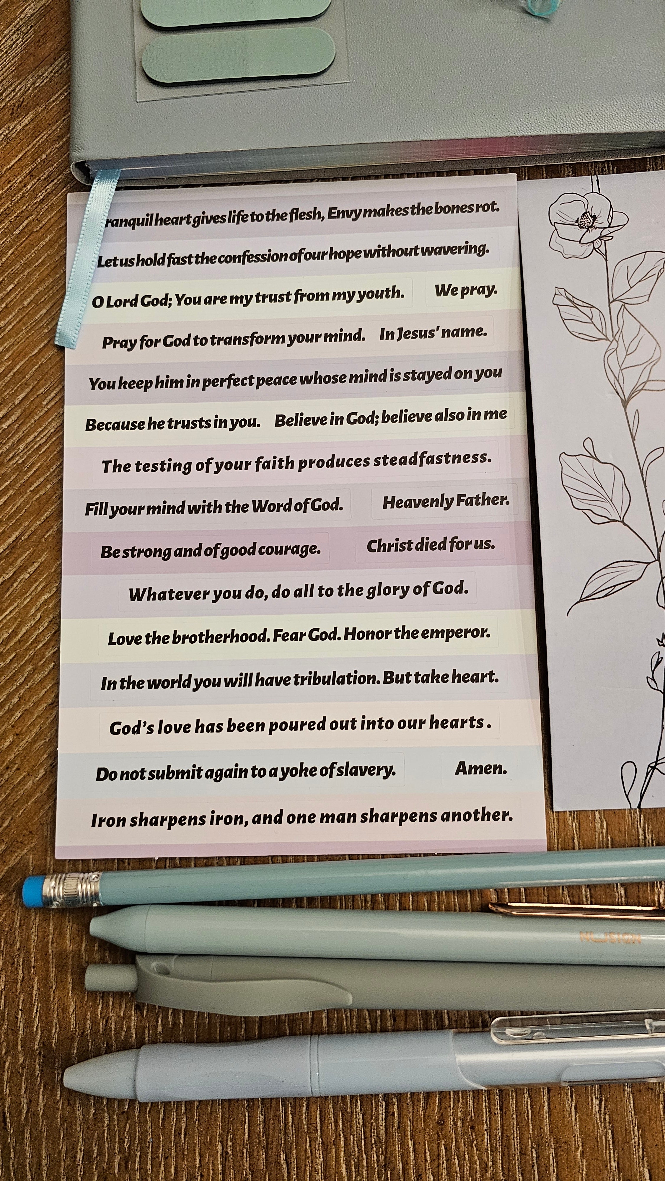 Blue Haven Stationery Gift Set