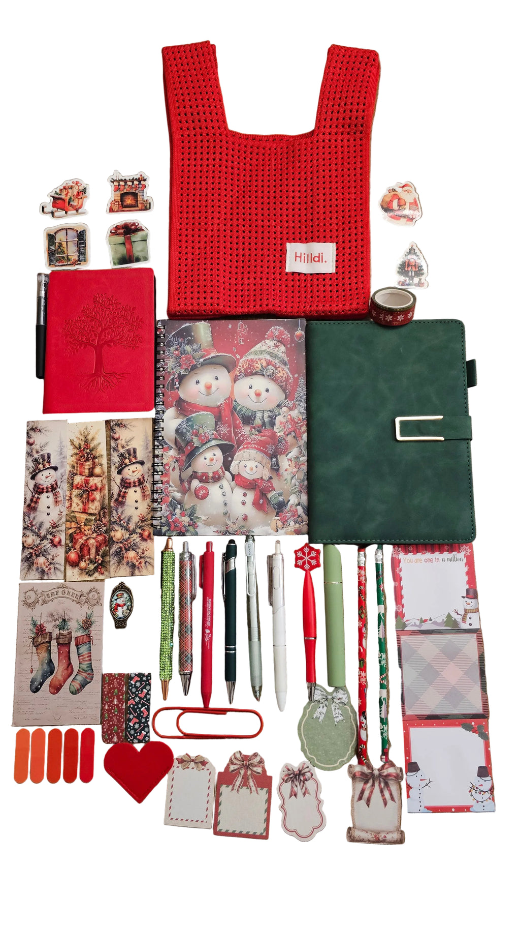 Snowman Family Holiday Magic Super Premium Stationery Gift Set