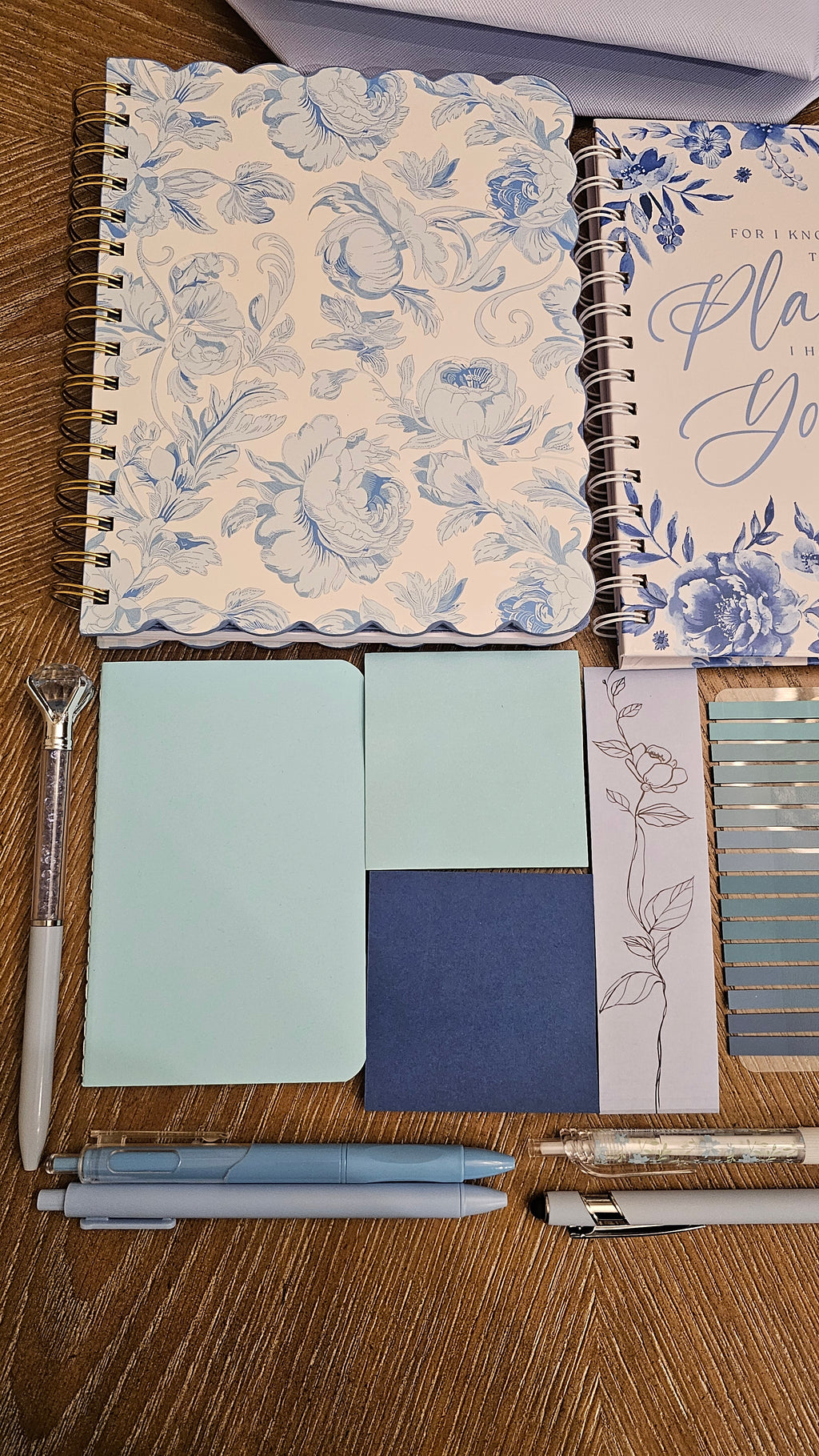 Blooming Blue Stationery Gift Set