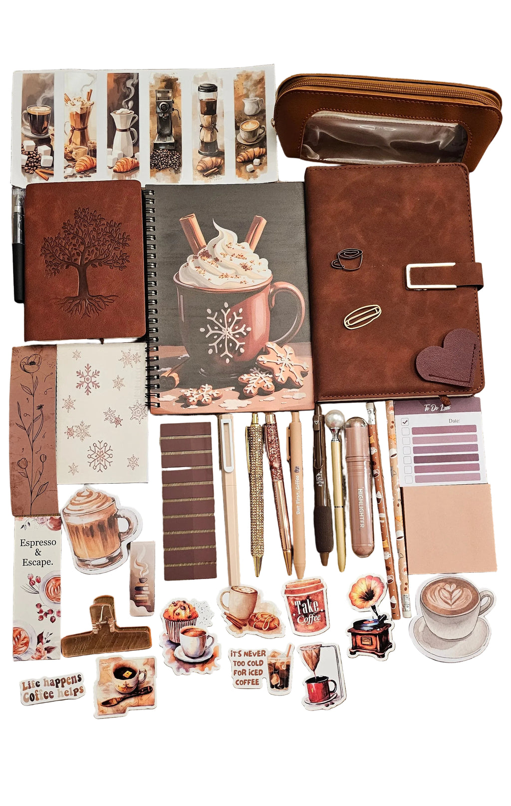 Cinnamon Swirl High Premium Stationery Gift Set