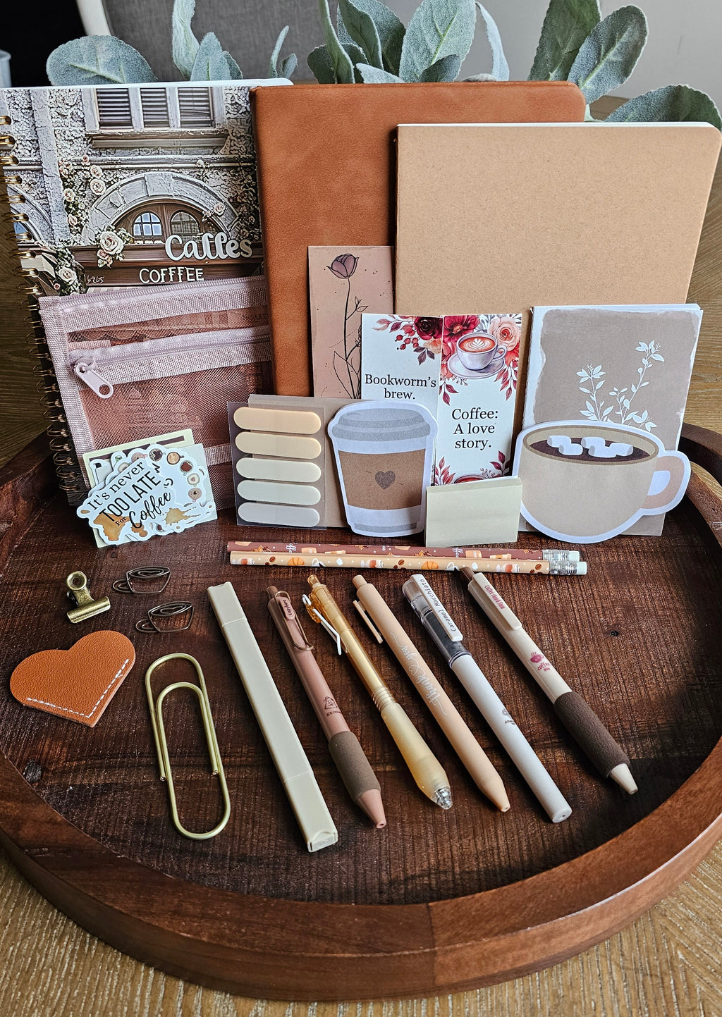 Coffee & Chapters Stationery Gift Set