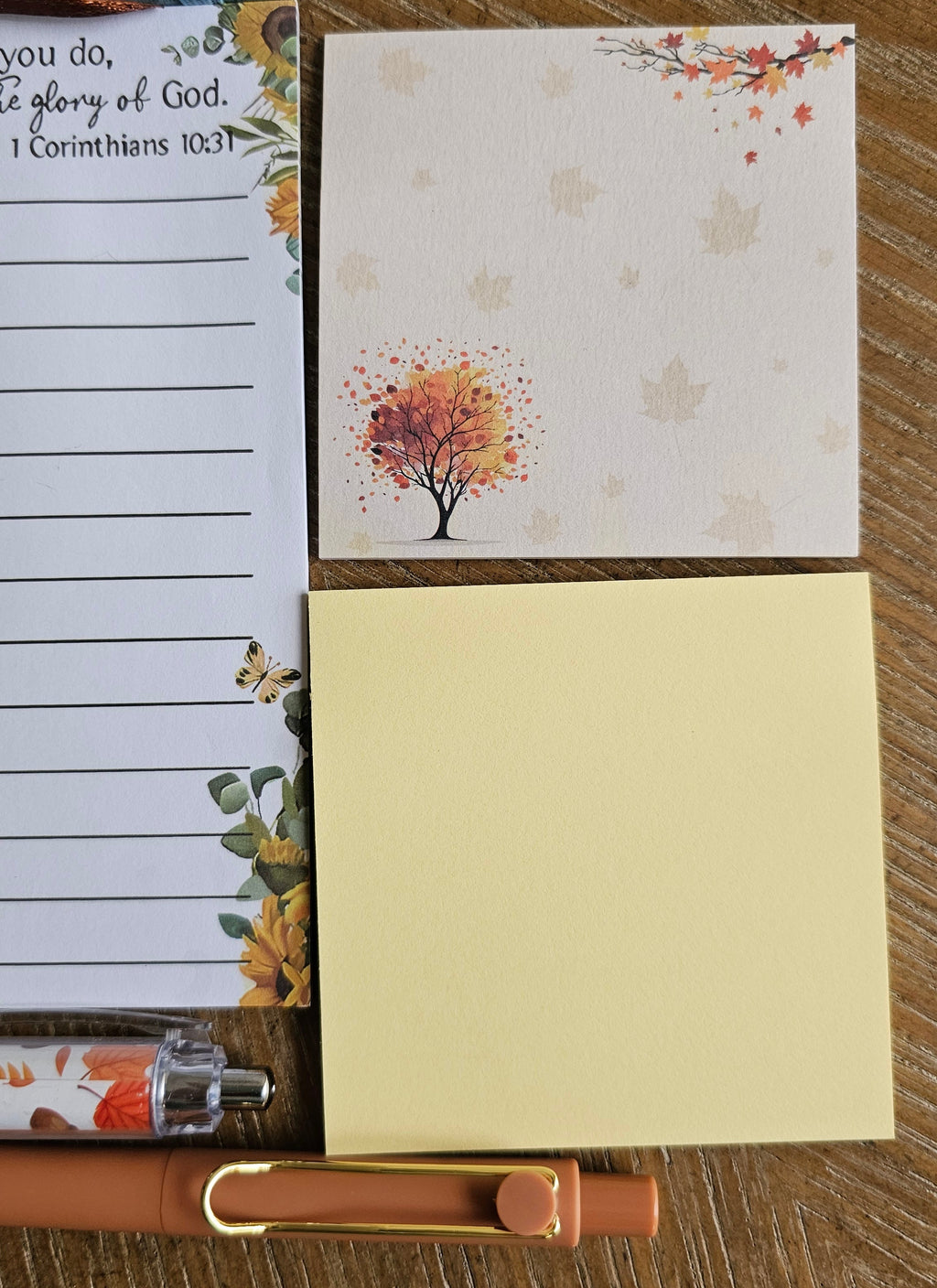 Faithful Autumn Stationery Gift Set