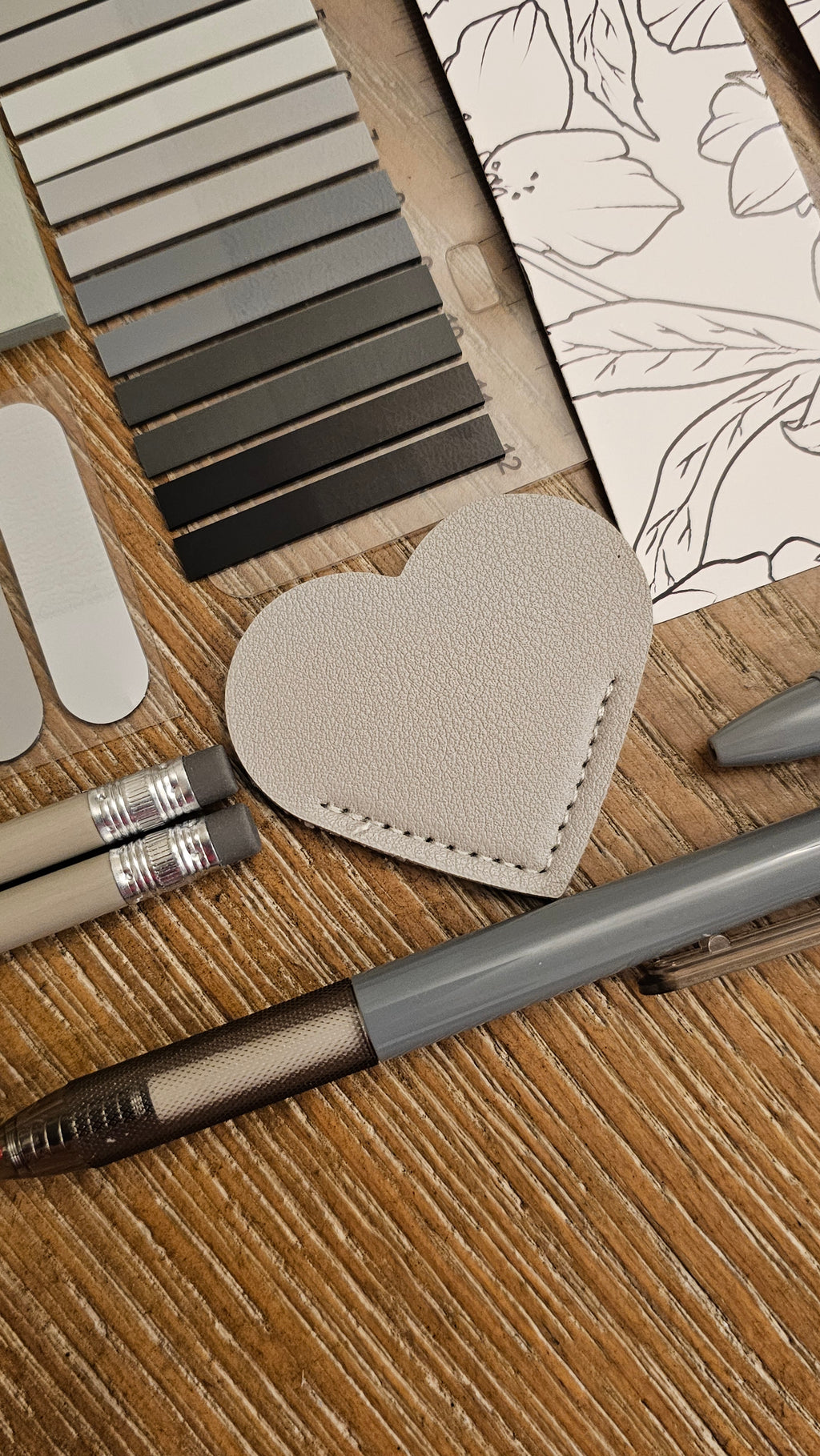 Elegant Gray Stationery Gift Set