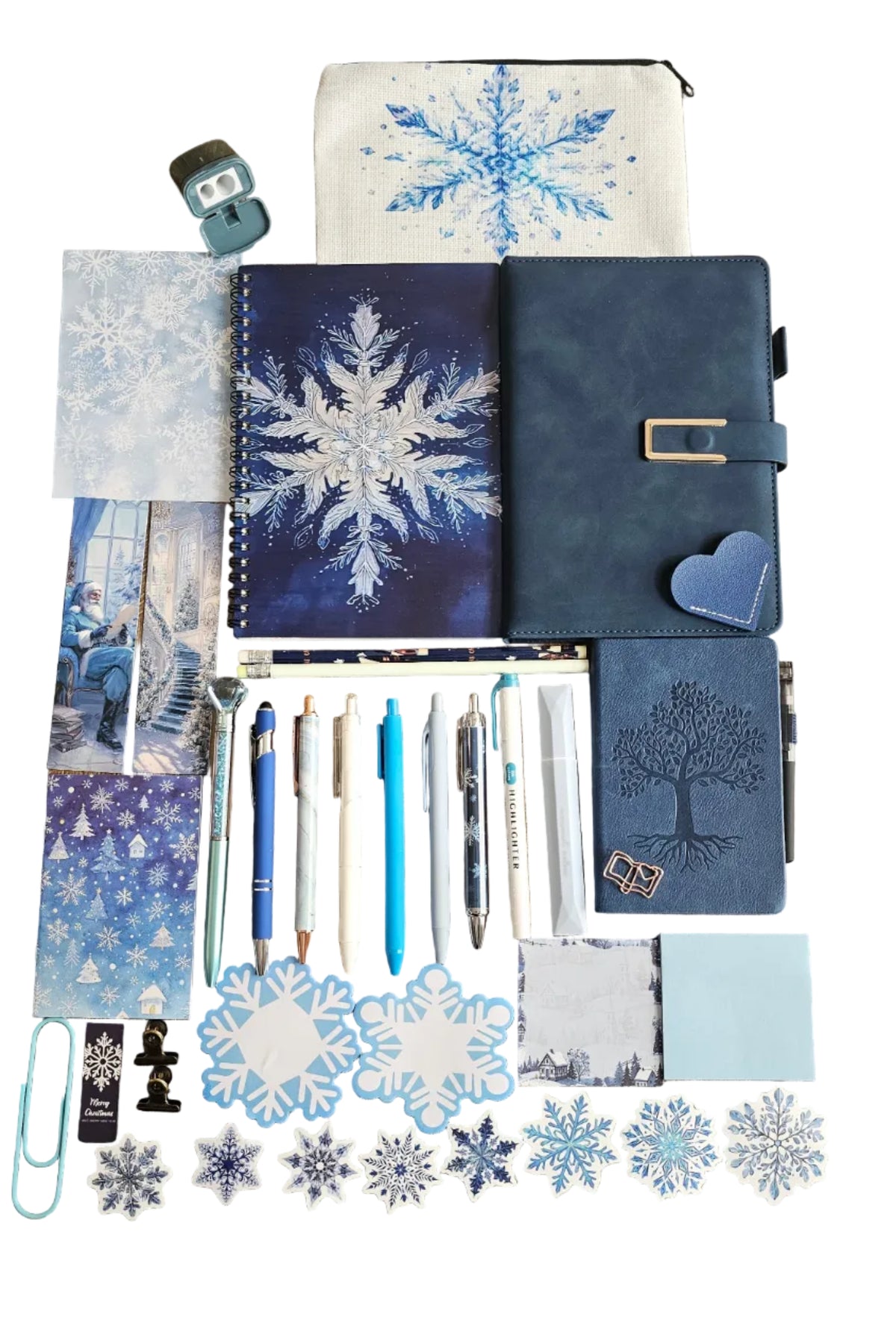 The Midnight Snowflake Ball Stationery Gift Set