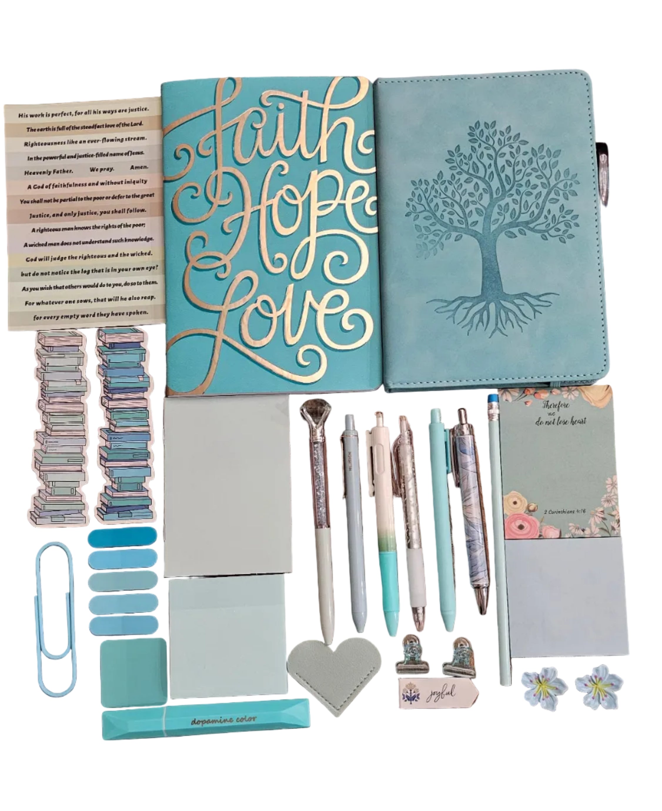 Turquoise Grace Stationery Gift Set