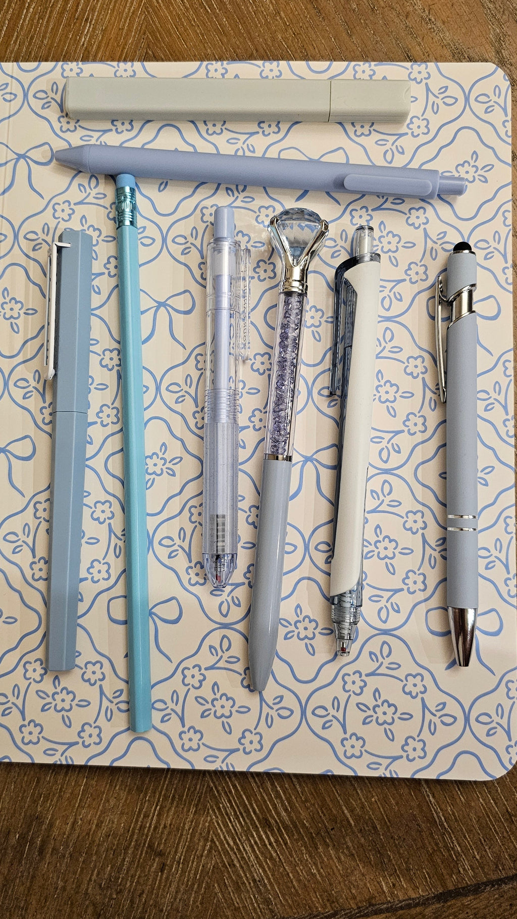 Blue Blossom Deluxe Stationery Gift Set