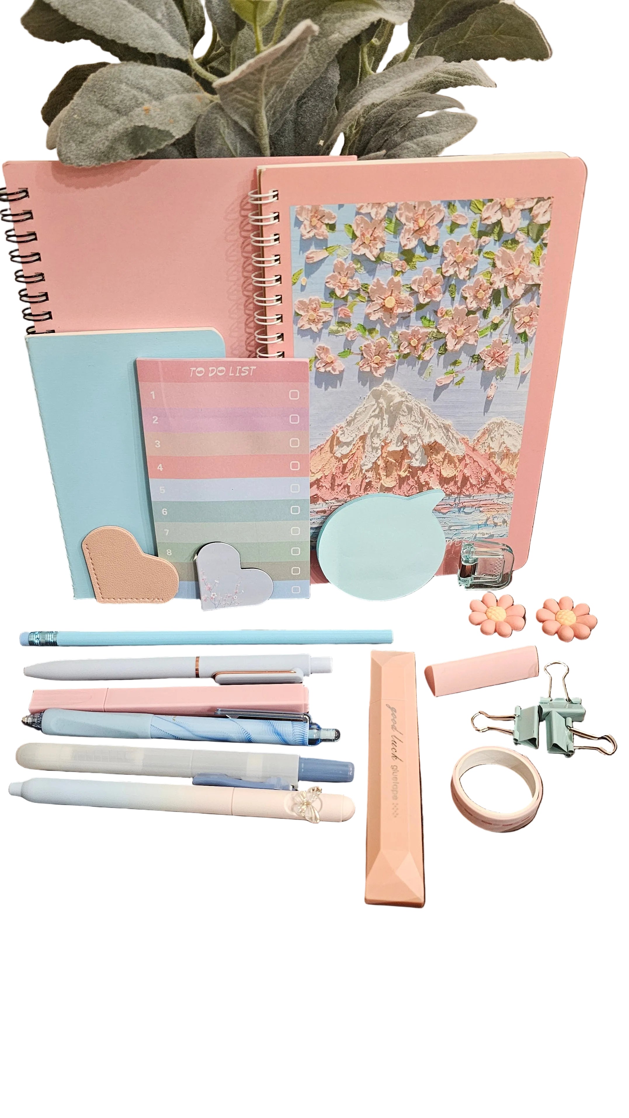 Cherry Blossom Pastel Stationery Gift Set