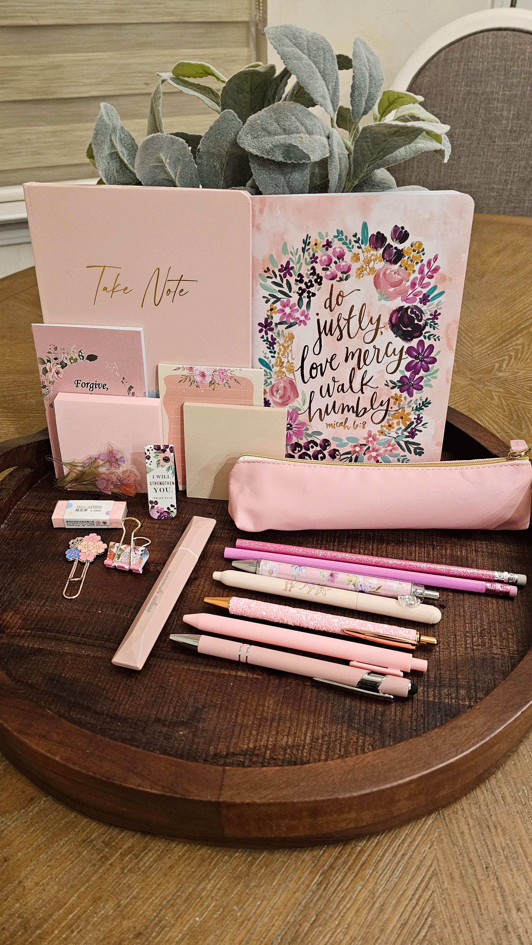 Blush Faith Stationery Gift Set