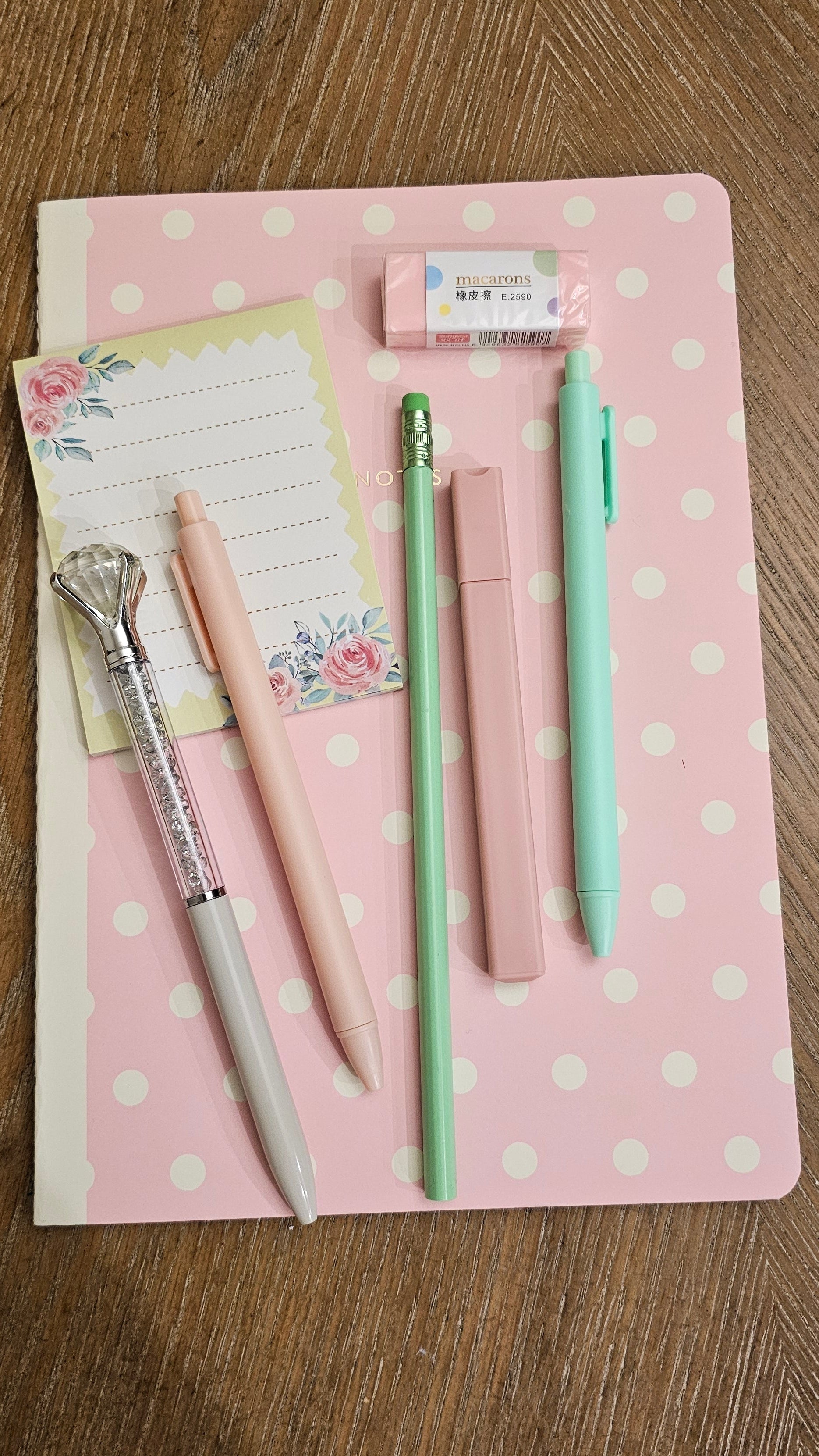 Rosy Cottage Stationery Gift Set