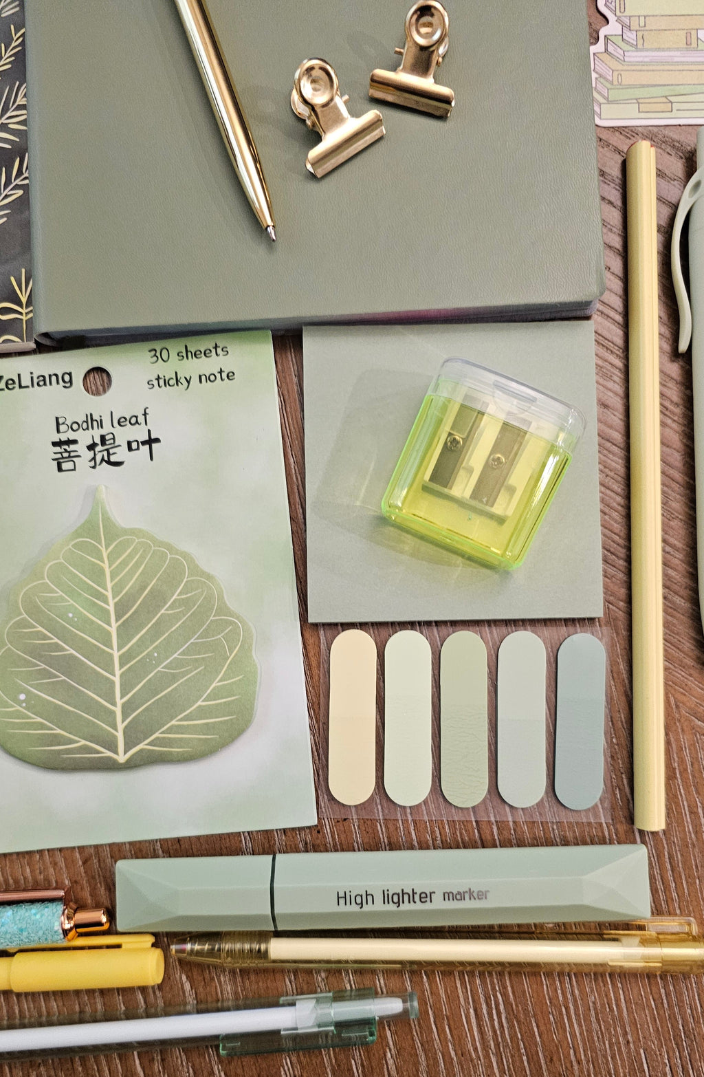 Emerald Green Stationery Gift Set