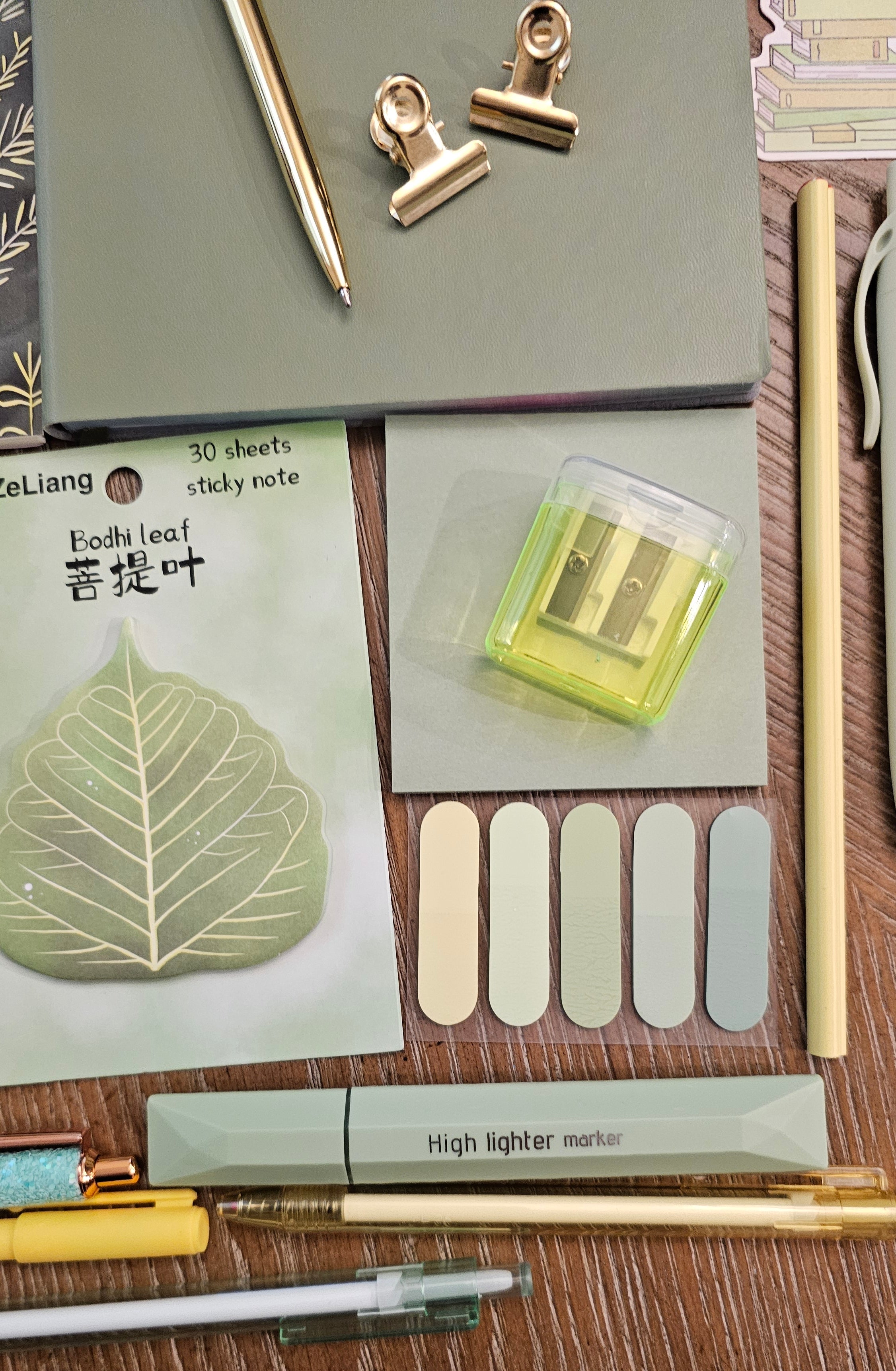 Emerald Green Stationery Gift Set