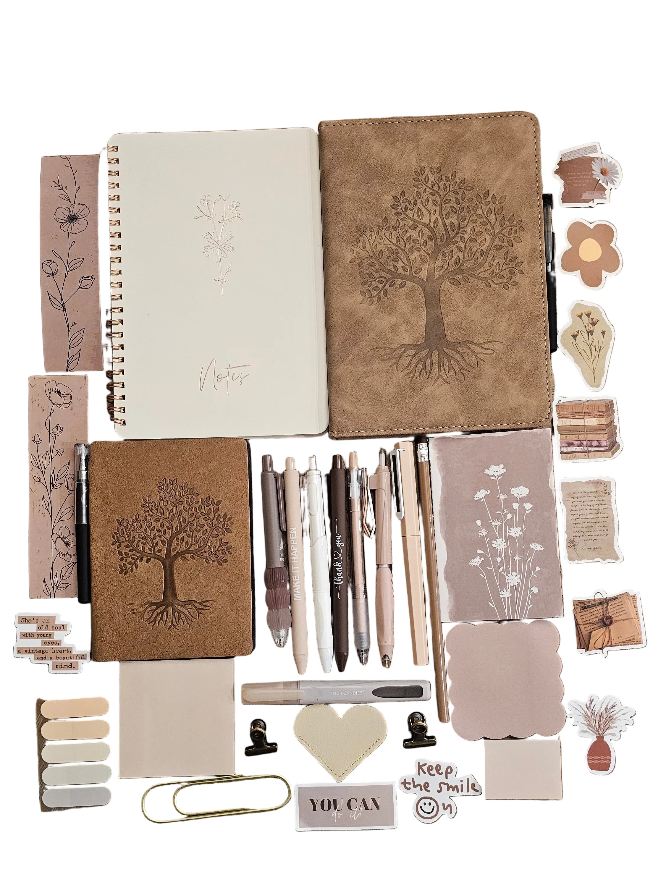Vintage Neutrals Stationery Gift Set