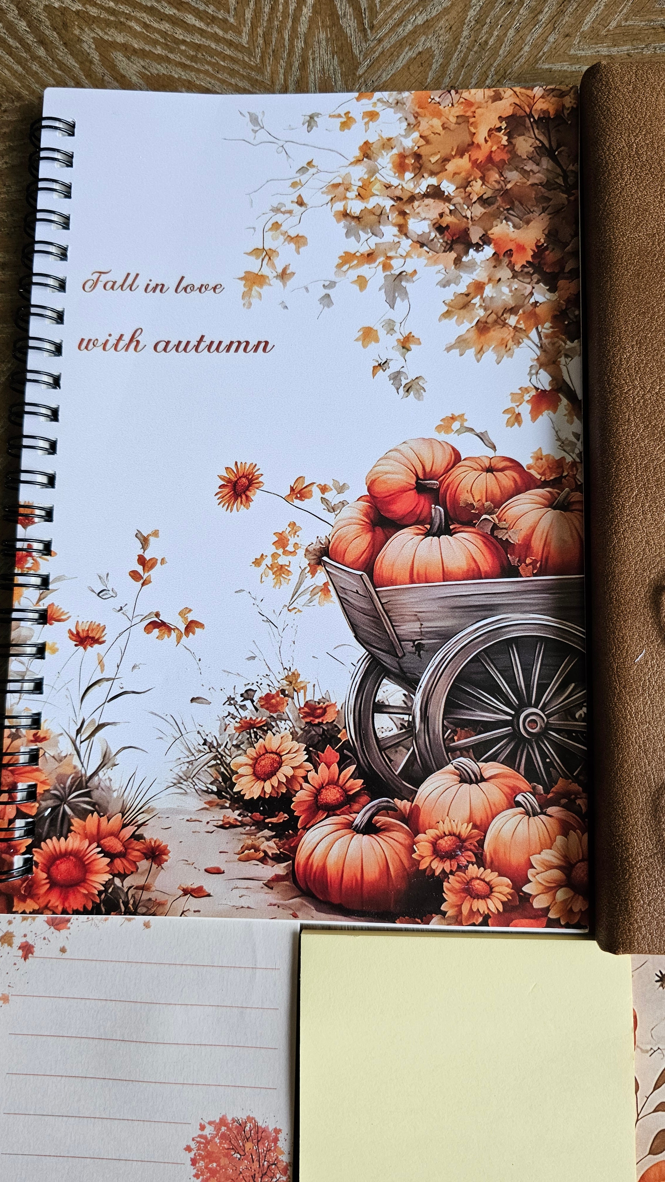 Harvest Basket Stationery Gift Set 🍂
