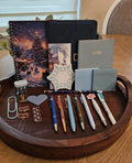 ❄️ Where Winter Lights Glow Deluxe Stationery Gift Set