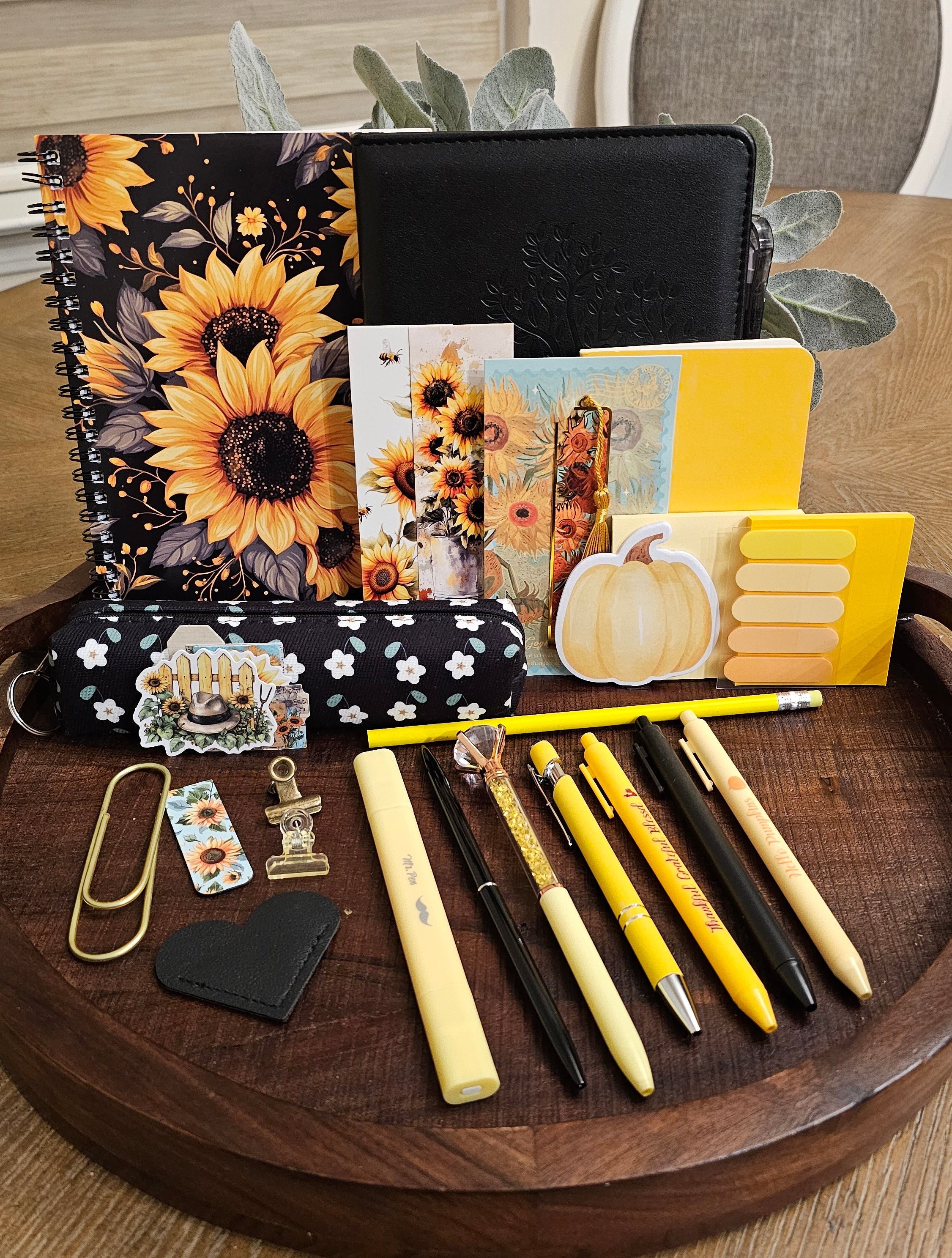 Sunflower Harvest Stationery Gift Set