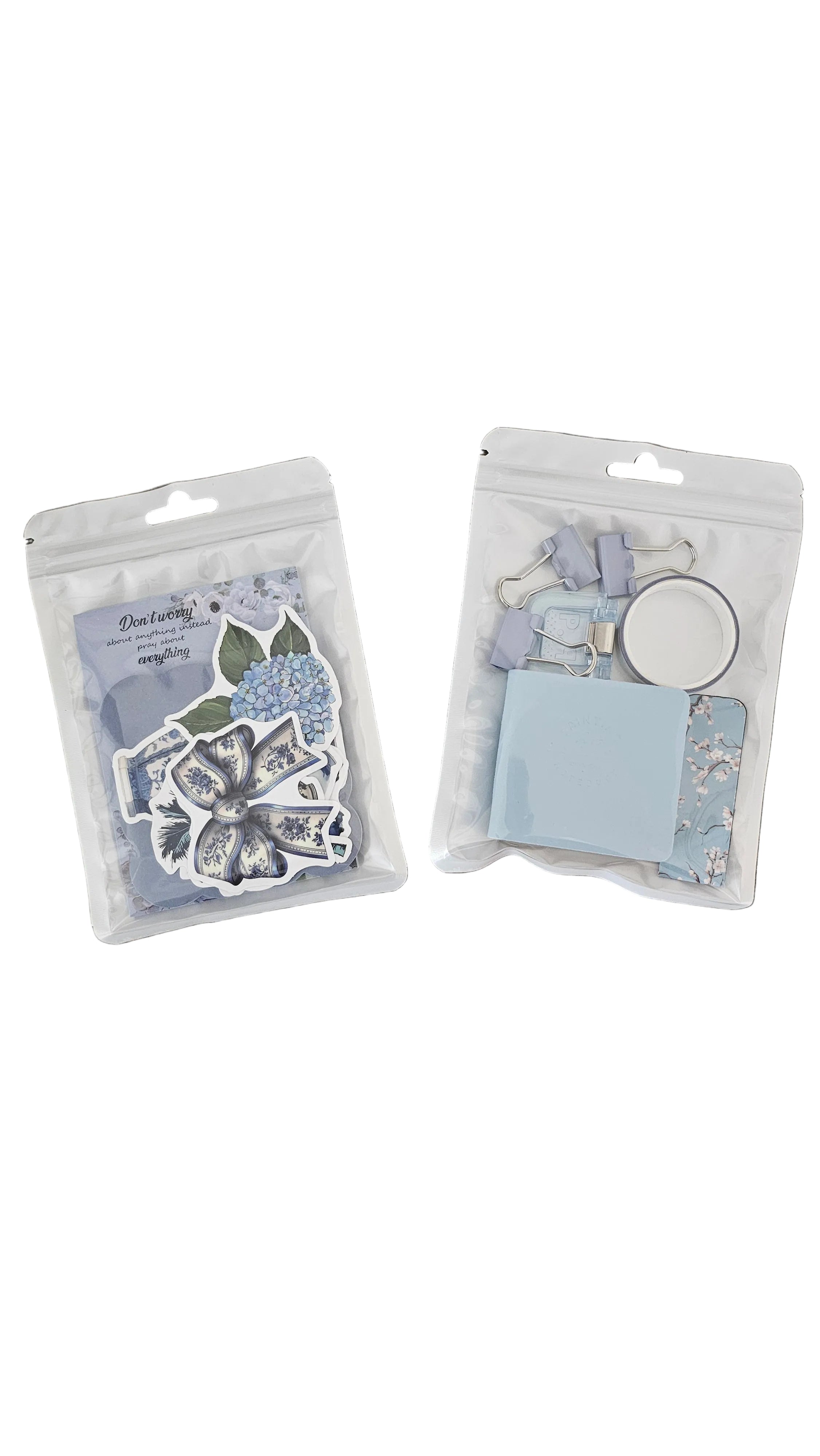 Blue Floral Stationery Gift Box