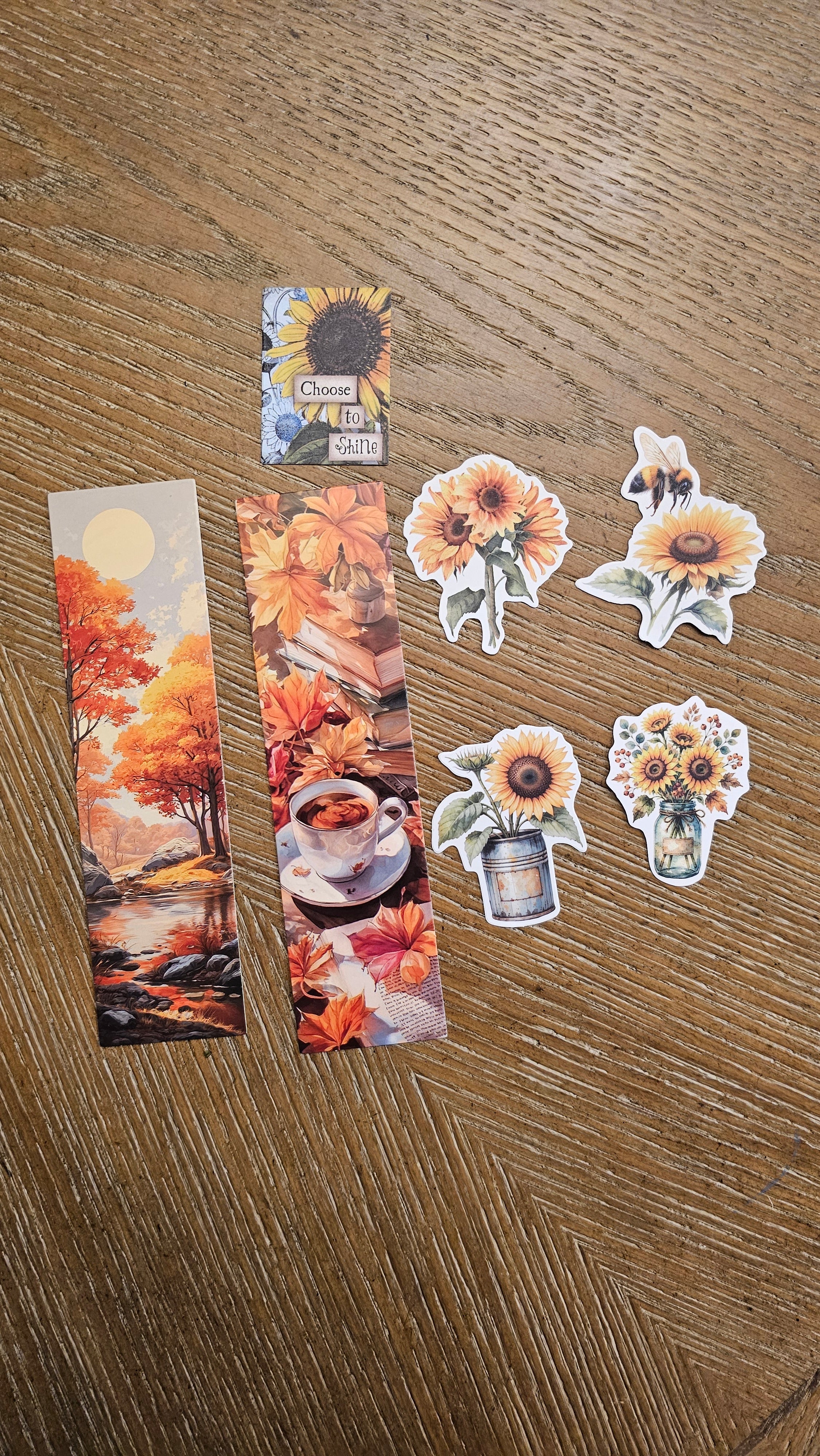 Golden Harvest Stationery Gift Set