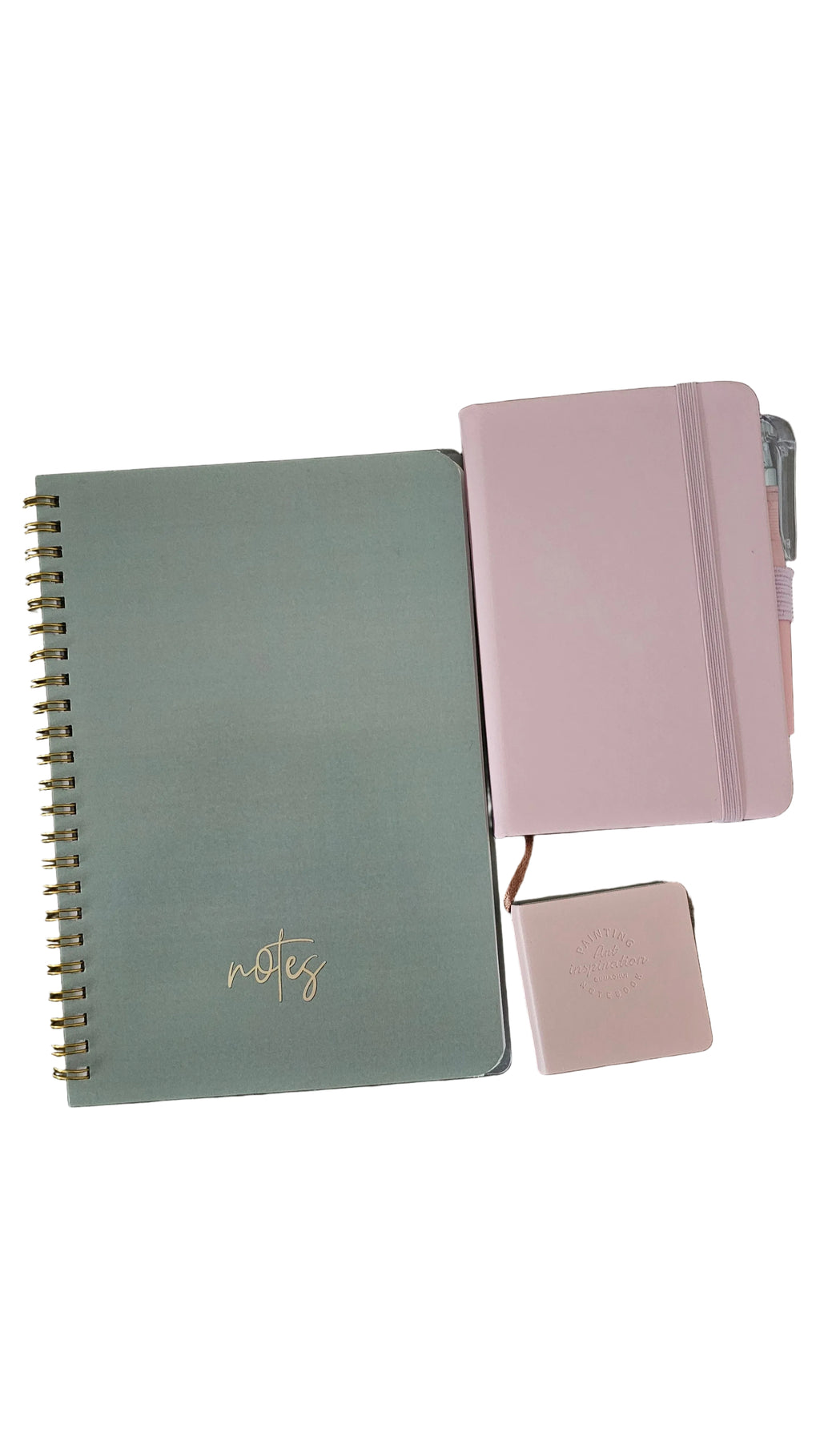 Blush & Sage Deluxe Stationery Gift Box
