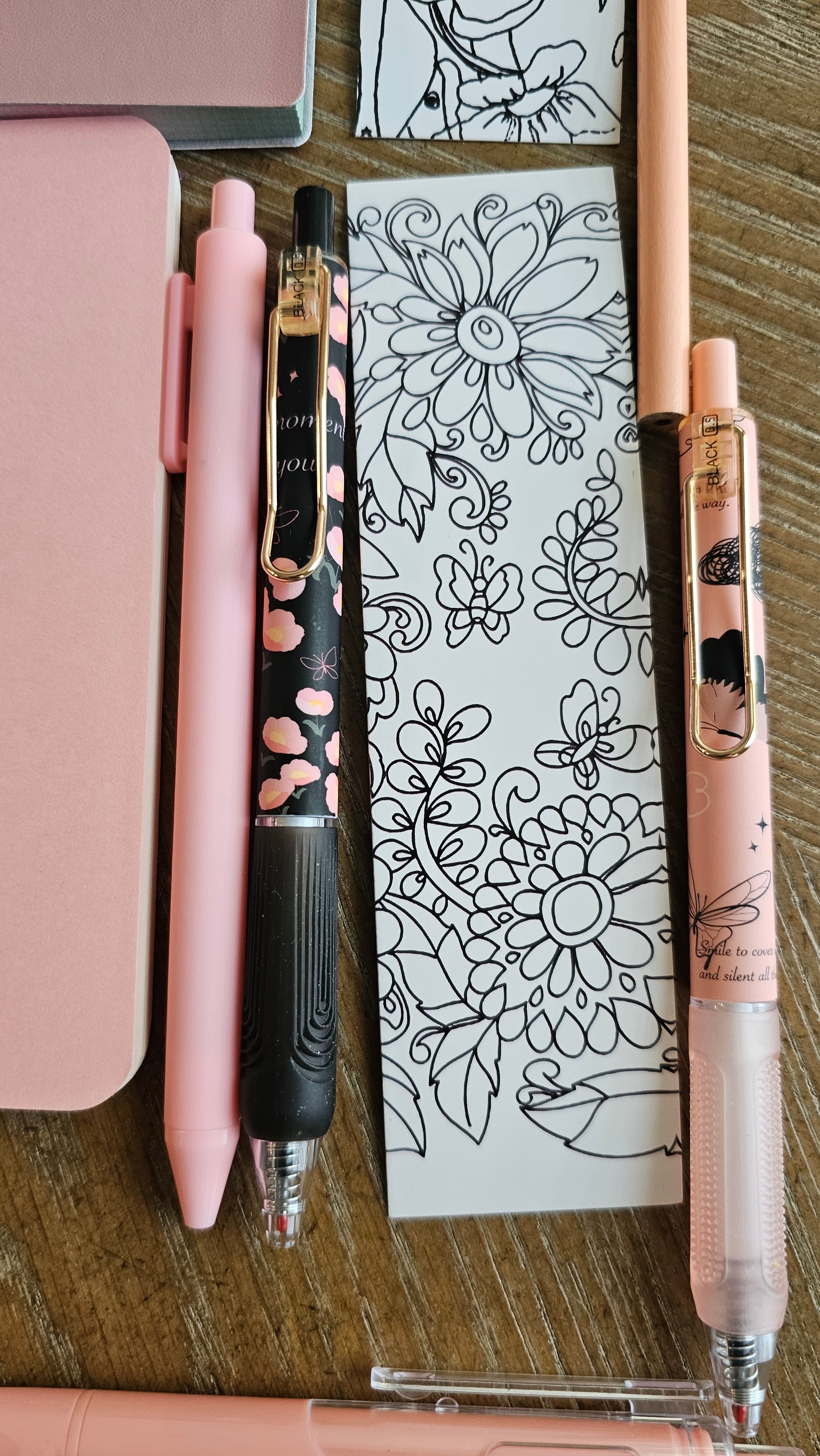 Blush & Noir Stationery Gift Set