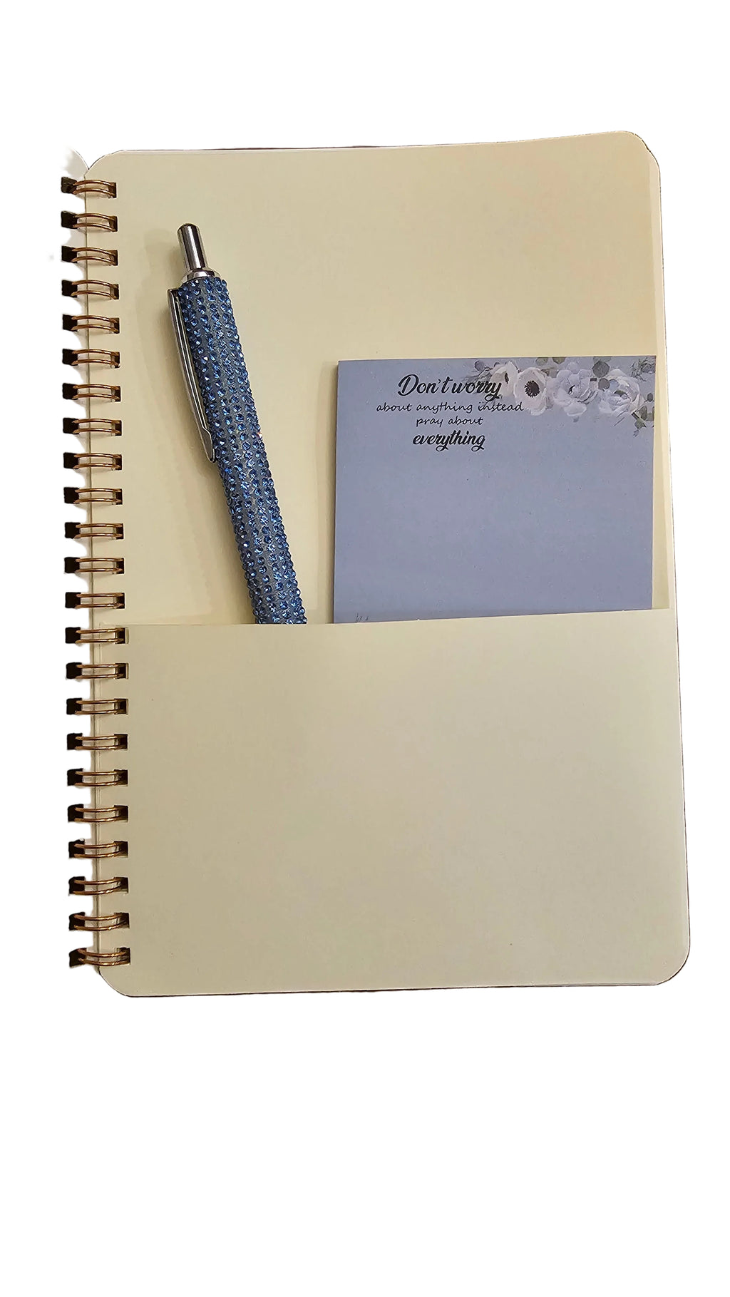 Blue Floral Stationery Gift Set