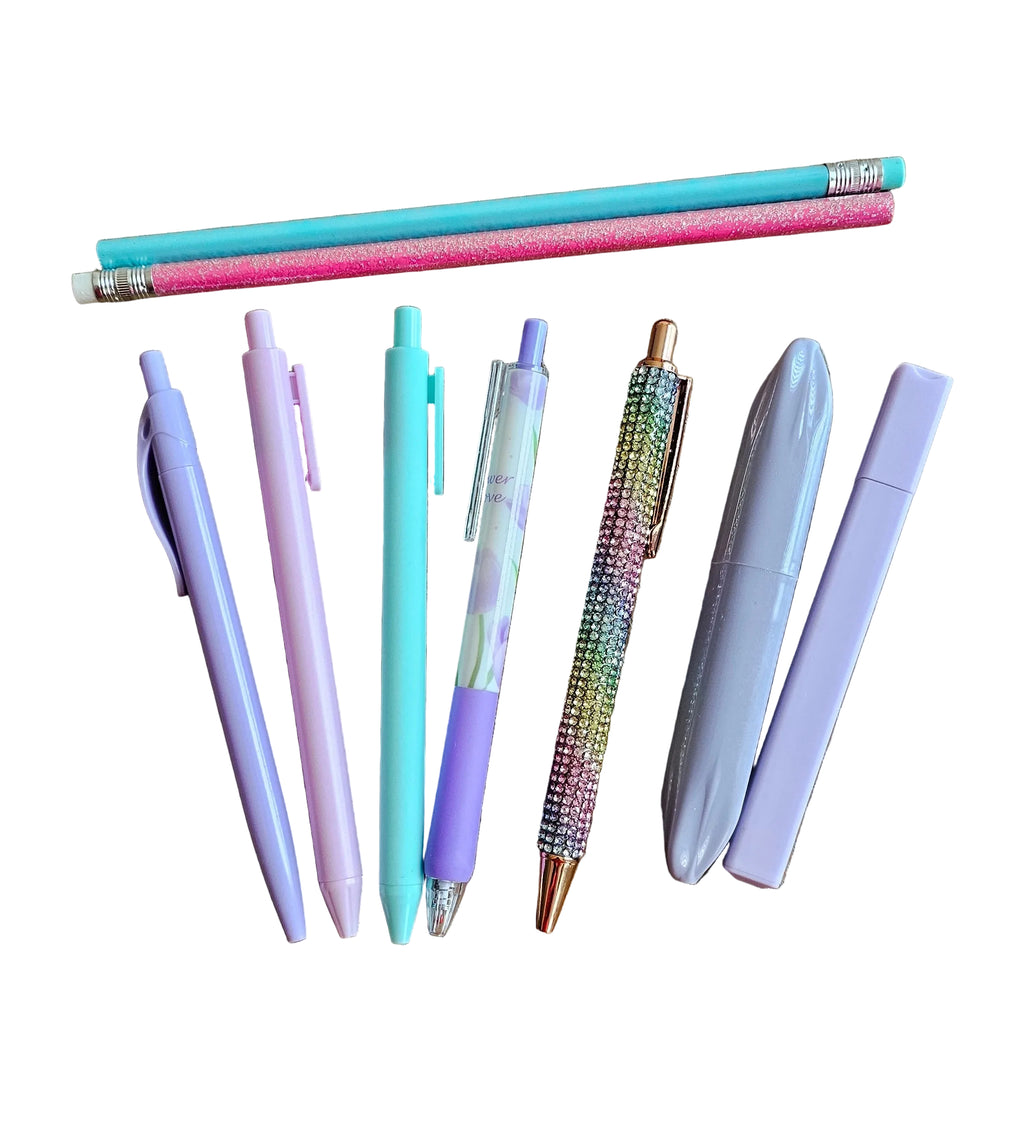 💜 Hearts Above Christian Stationery Gift Set