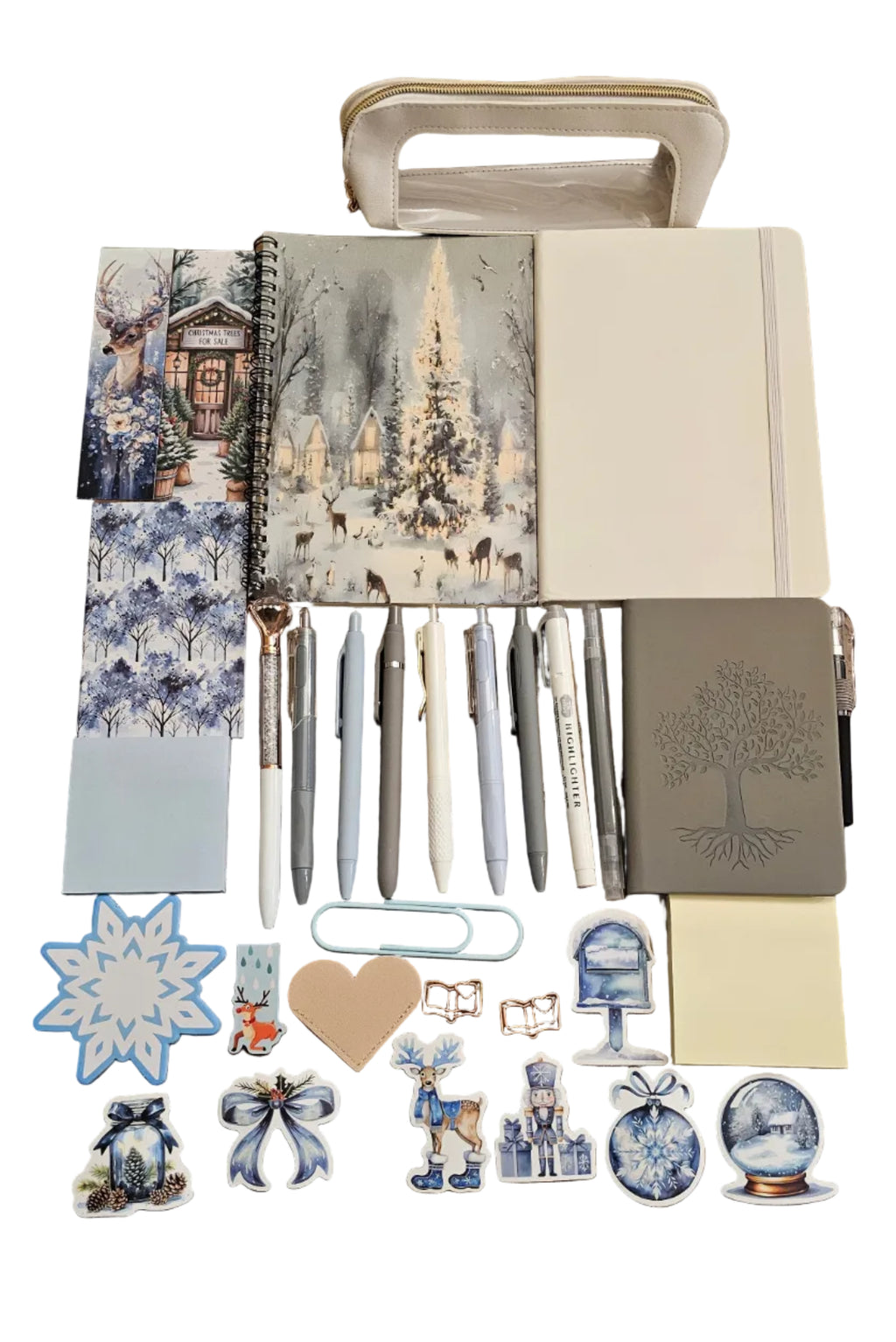 The Enchanted Winter Village Deluxe Stationery Gift Set