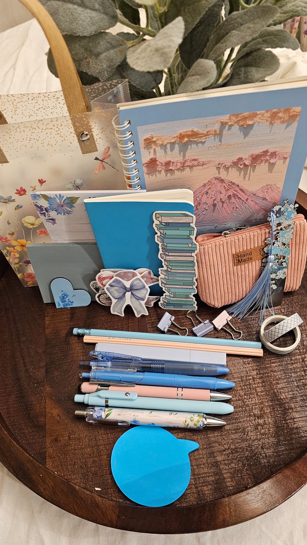 Blue Pastel Stationery Gift Box
