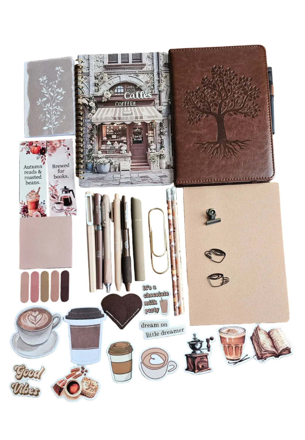 Coffee & Chapters Stationery Gift Set