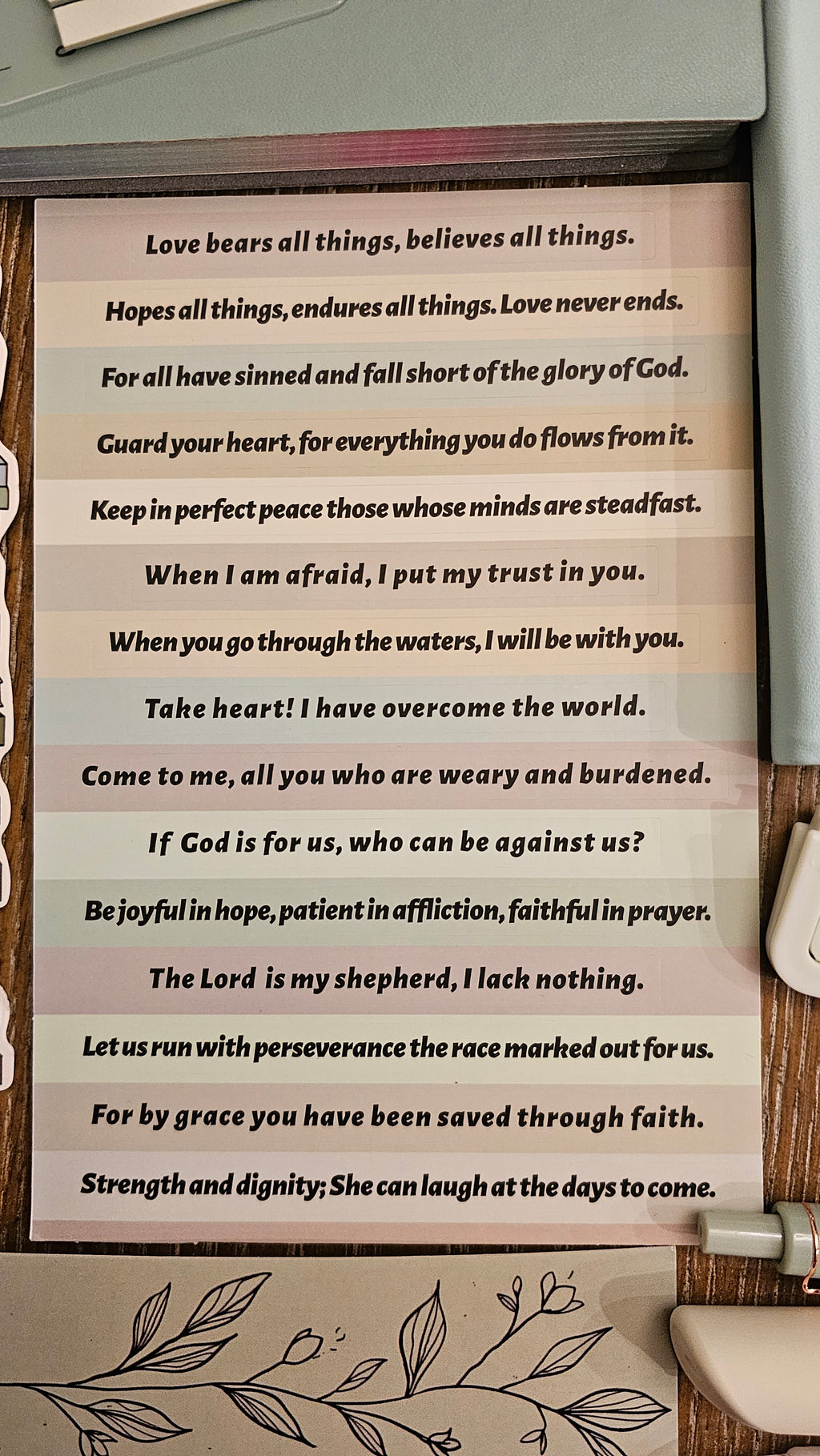 Everlasting Hope Stationery Gift Set