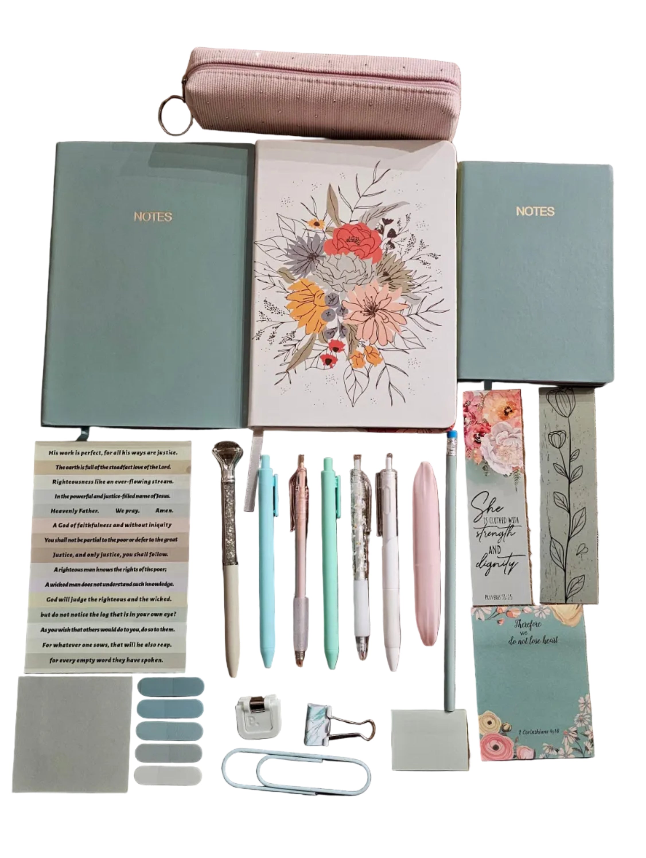 Soft Bloom Stationery Gift Set