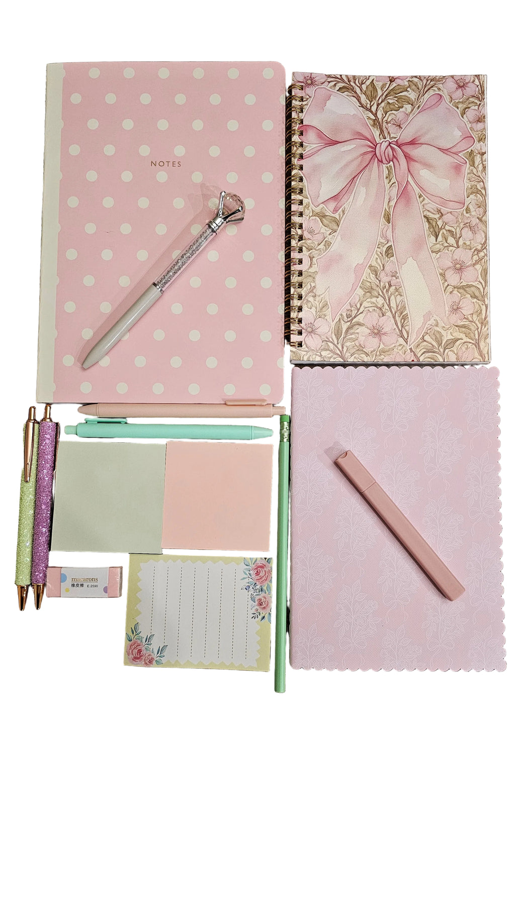 Rosy Cottage Stationery Gift Set
