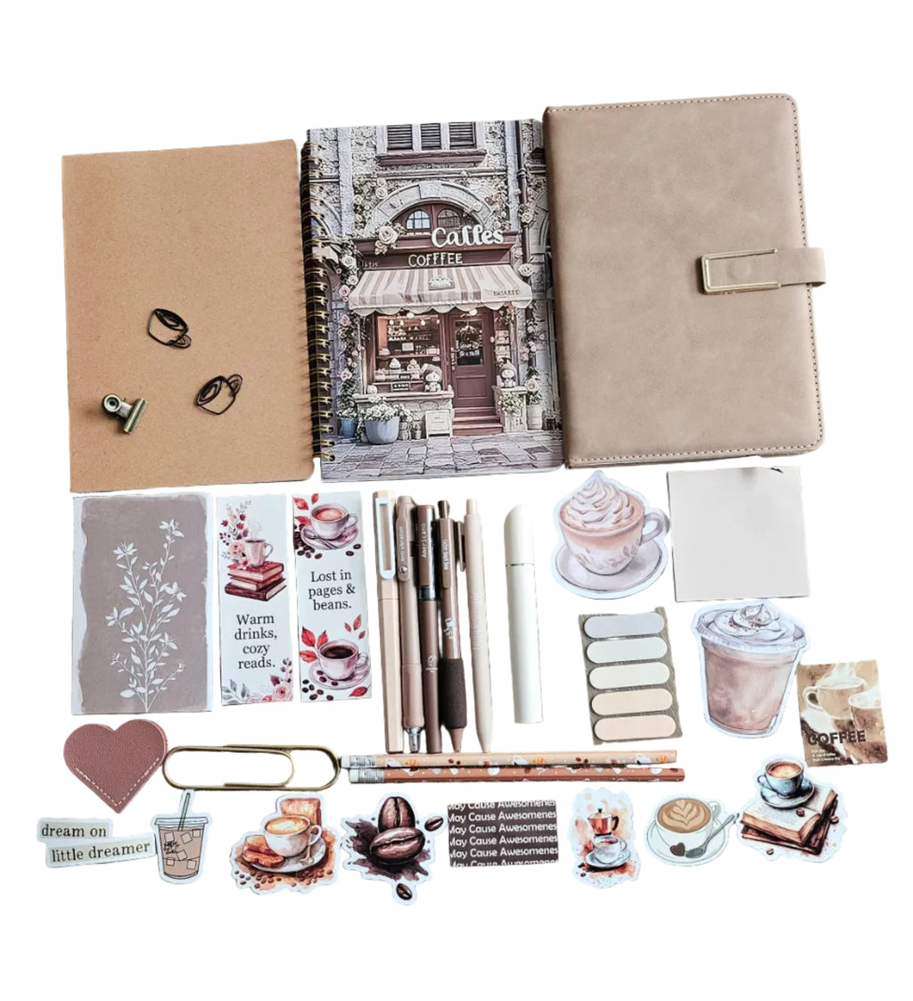 Coffee & Chapters Stationery Gift Set
