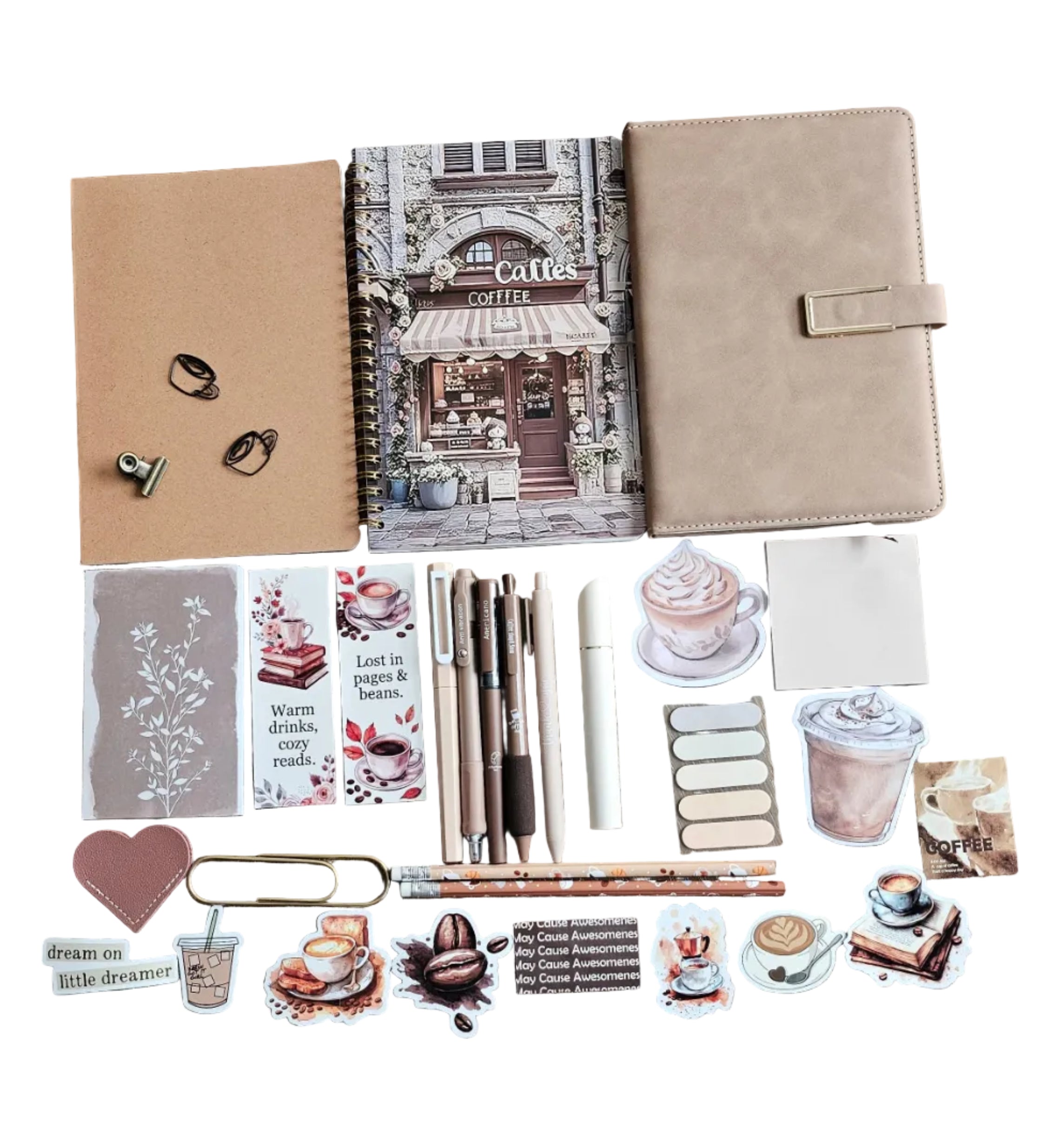Coffee & Chapters Stationery Gift Set