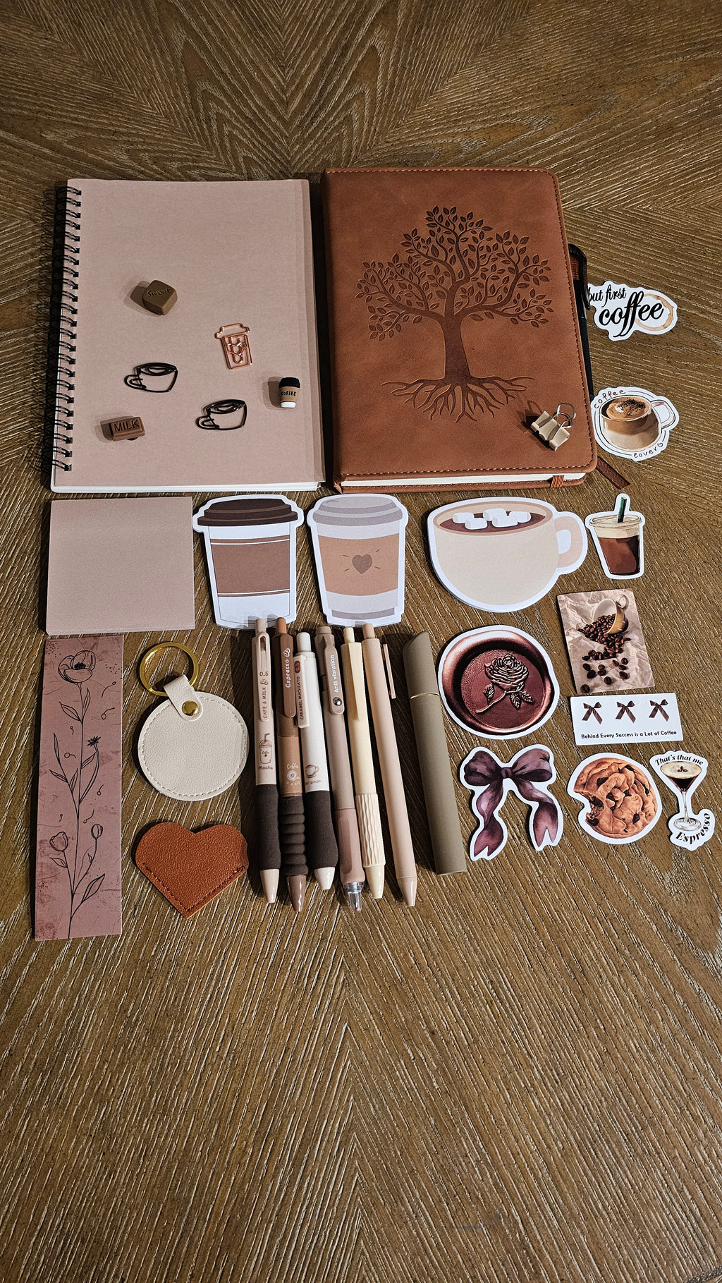 Cozy Coffee Stationery Gift Set