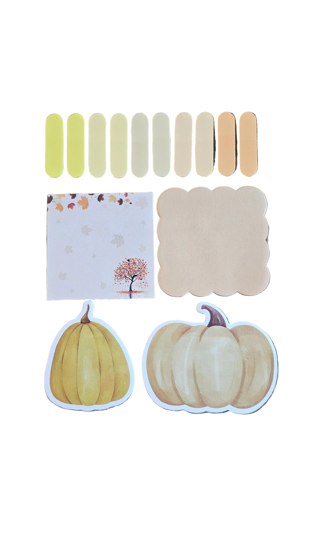 Autumn Pumpkin Cottage Stationery Gift Set