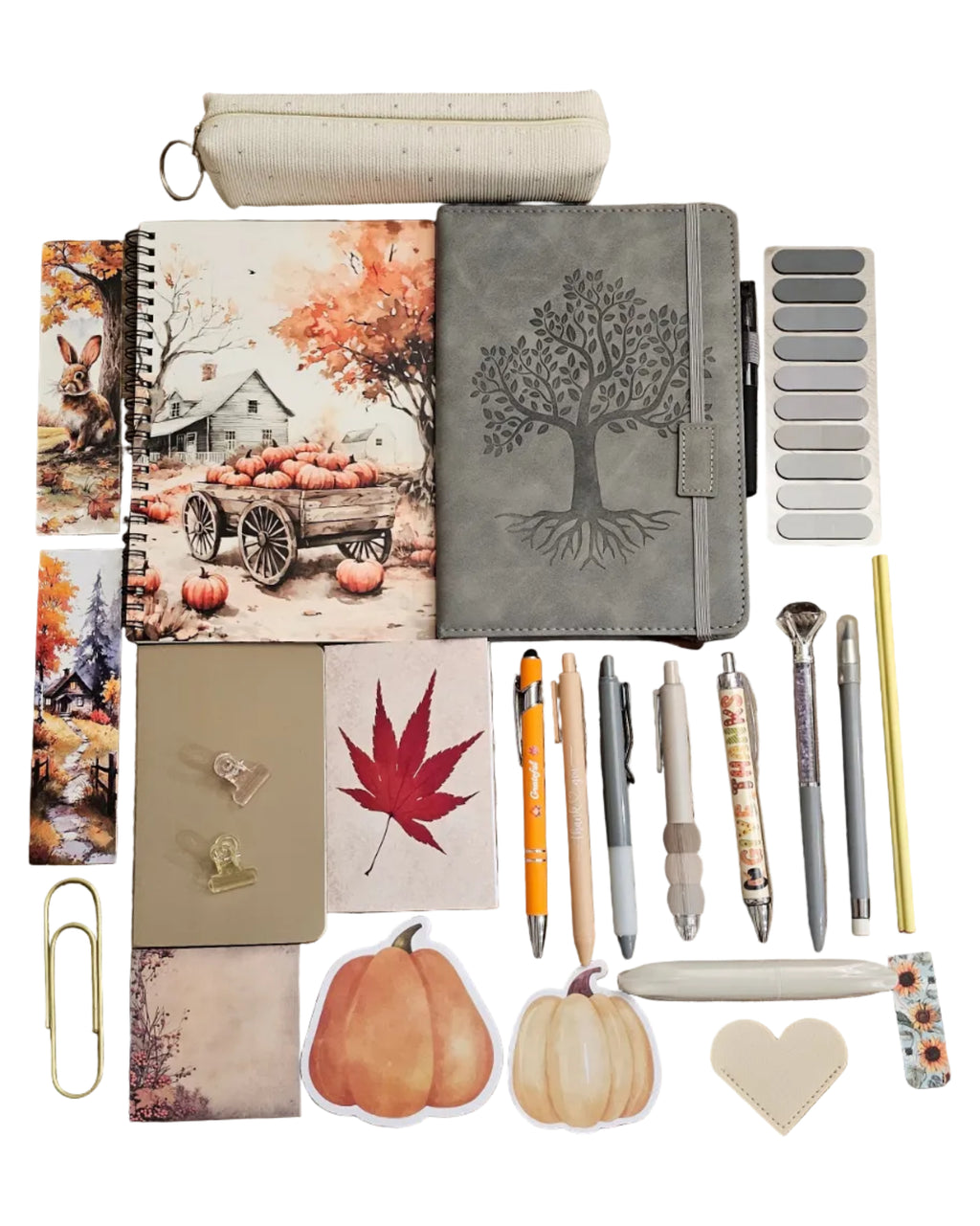 Autumn Cottage Stationery Gift Set