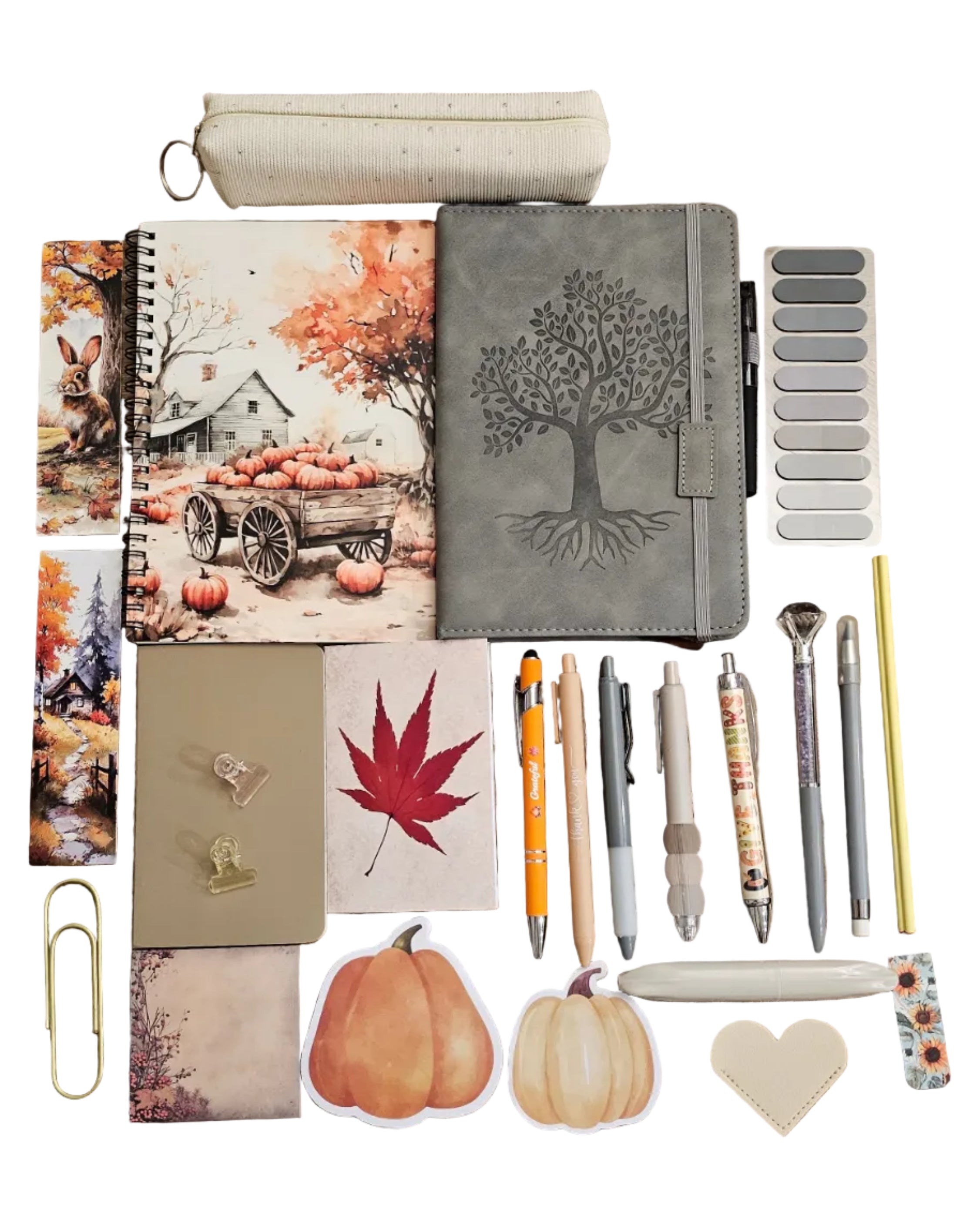 Autumn Cottage Stationery Gift Set