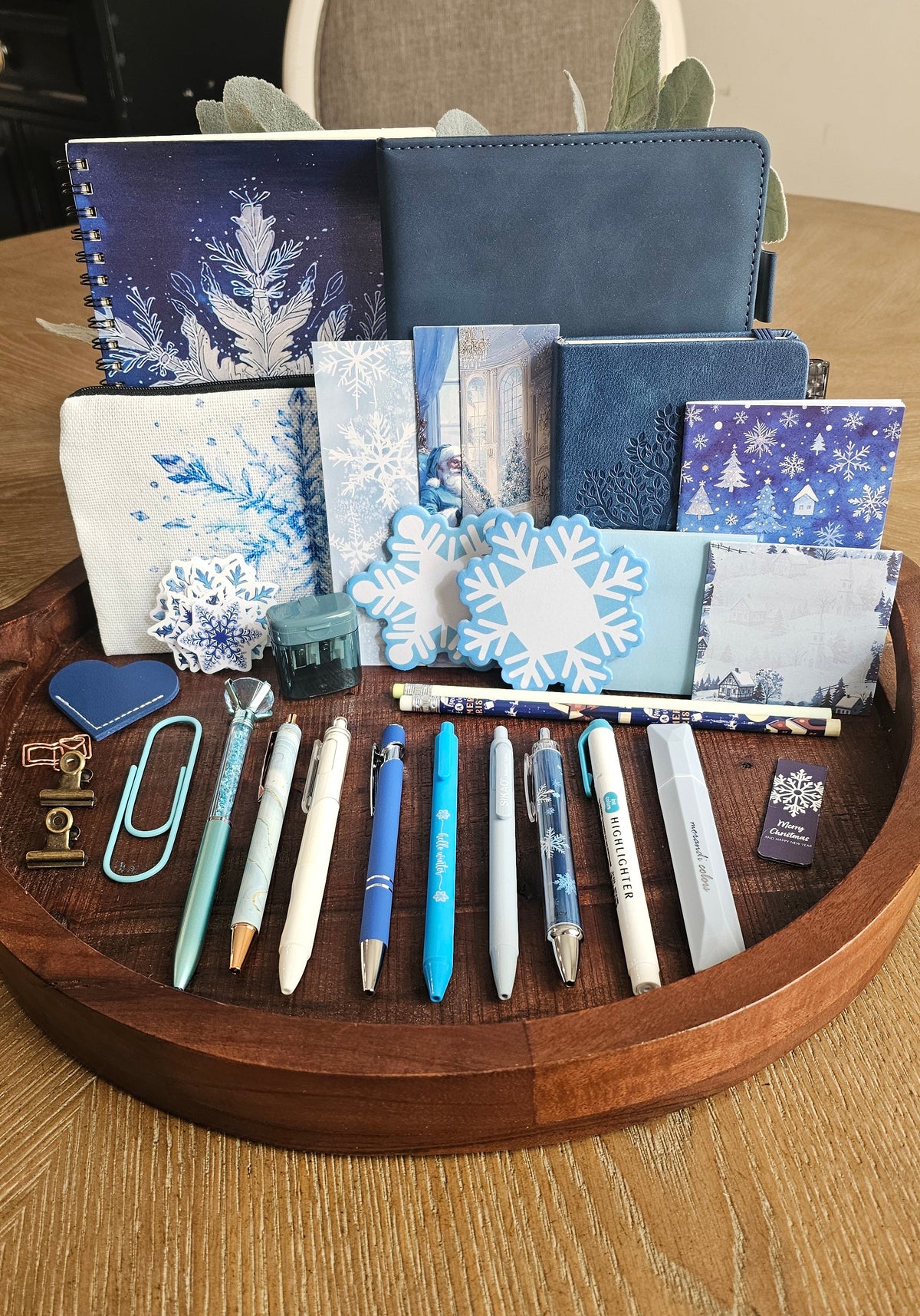 The Midnight Snowflake Ball Stationery Gift Set