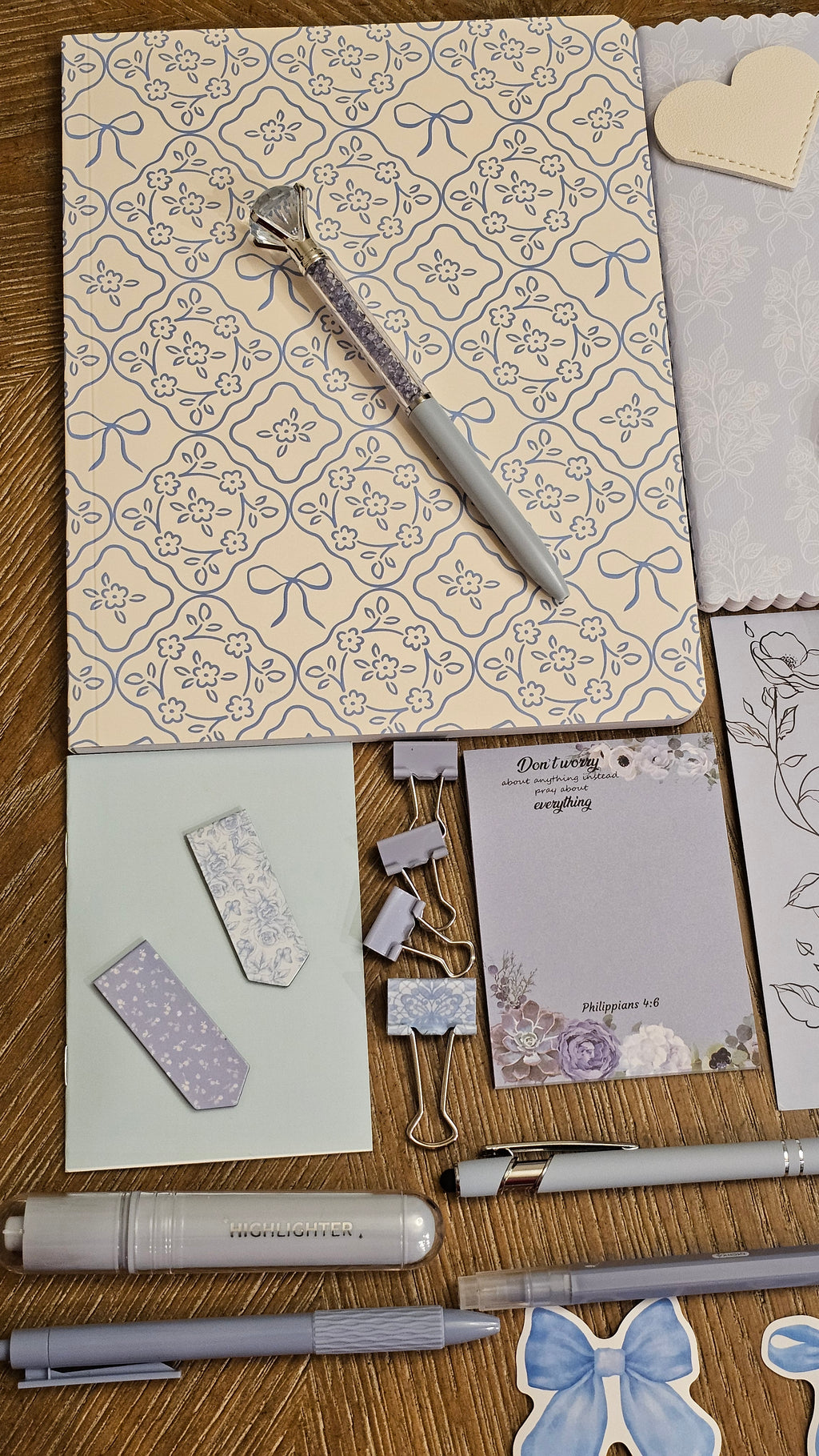 Bluebell Breeze Stationery Gift Set