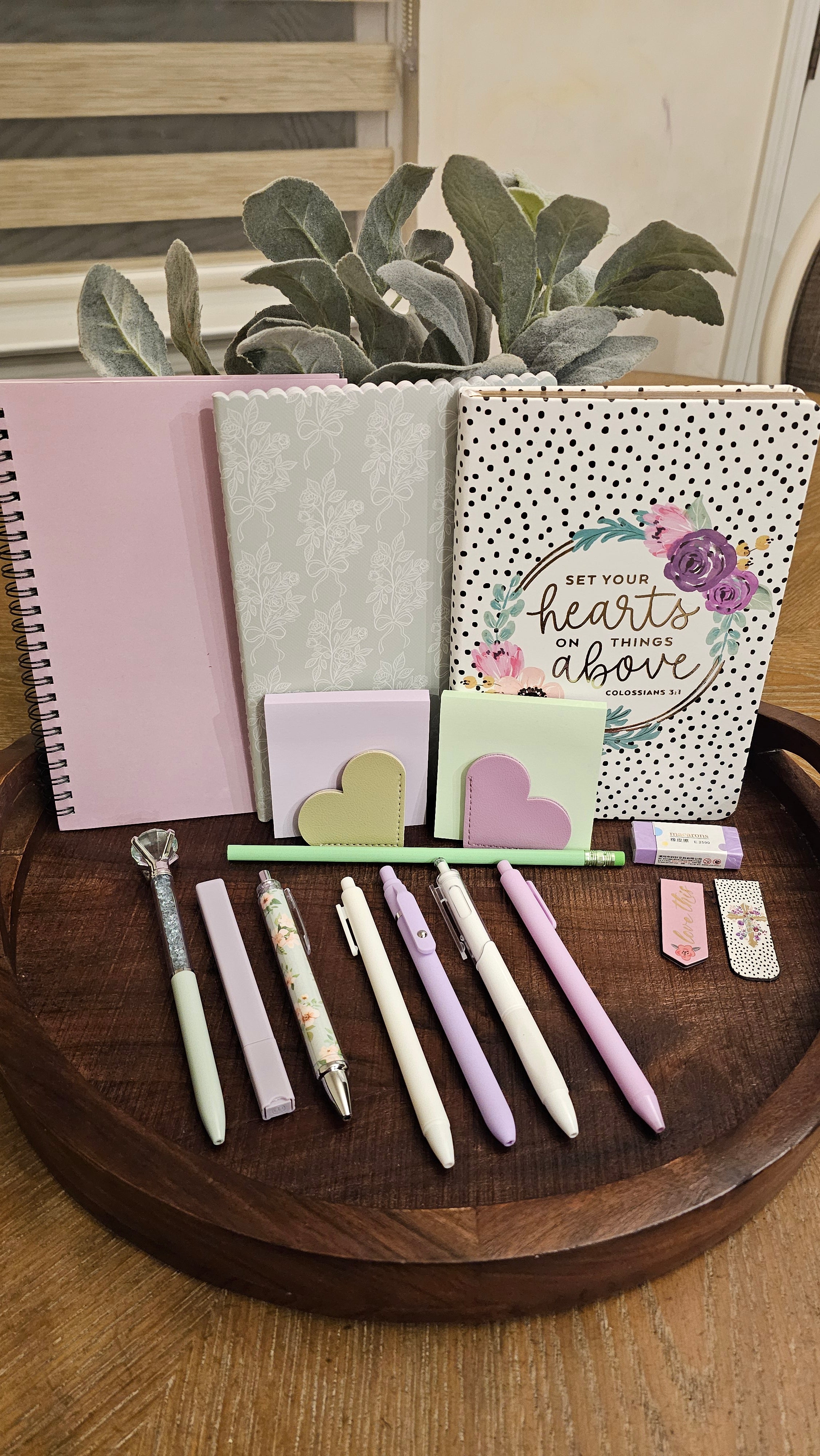 Blush Floral Christian Stationery Gift Set