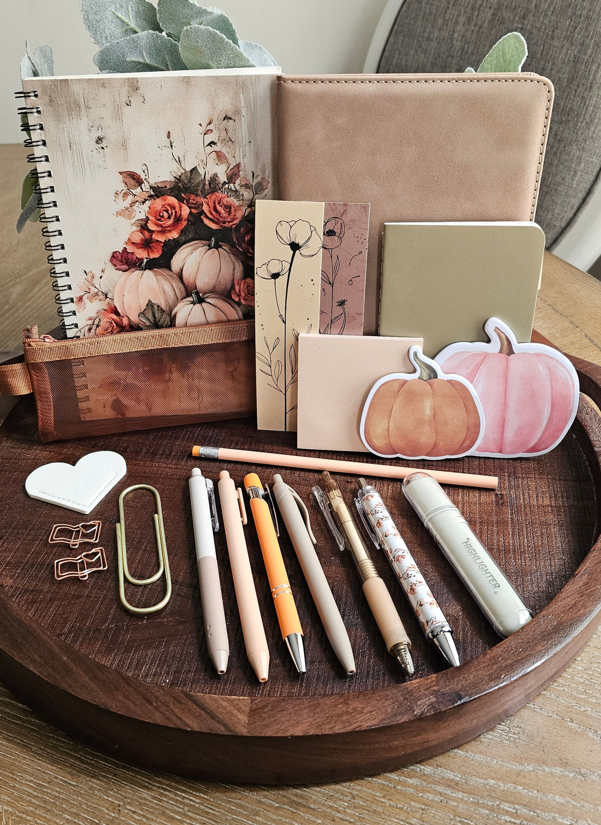 Blushing Pumpkins Stationery Gift Set