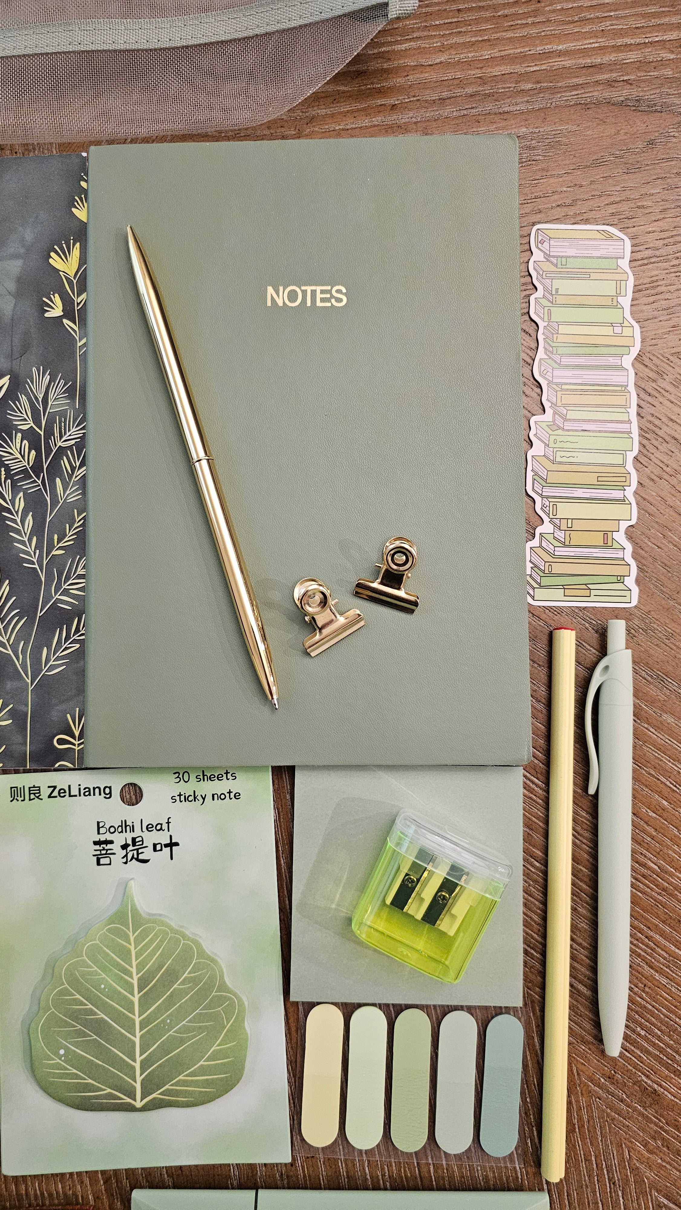 Emerald Green Stationery Gift Set