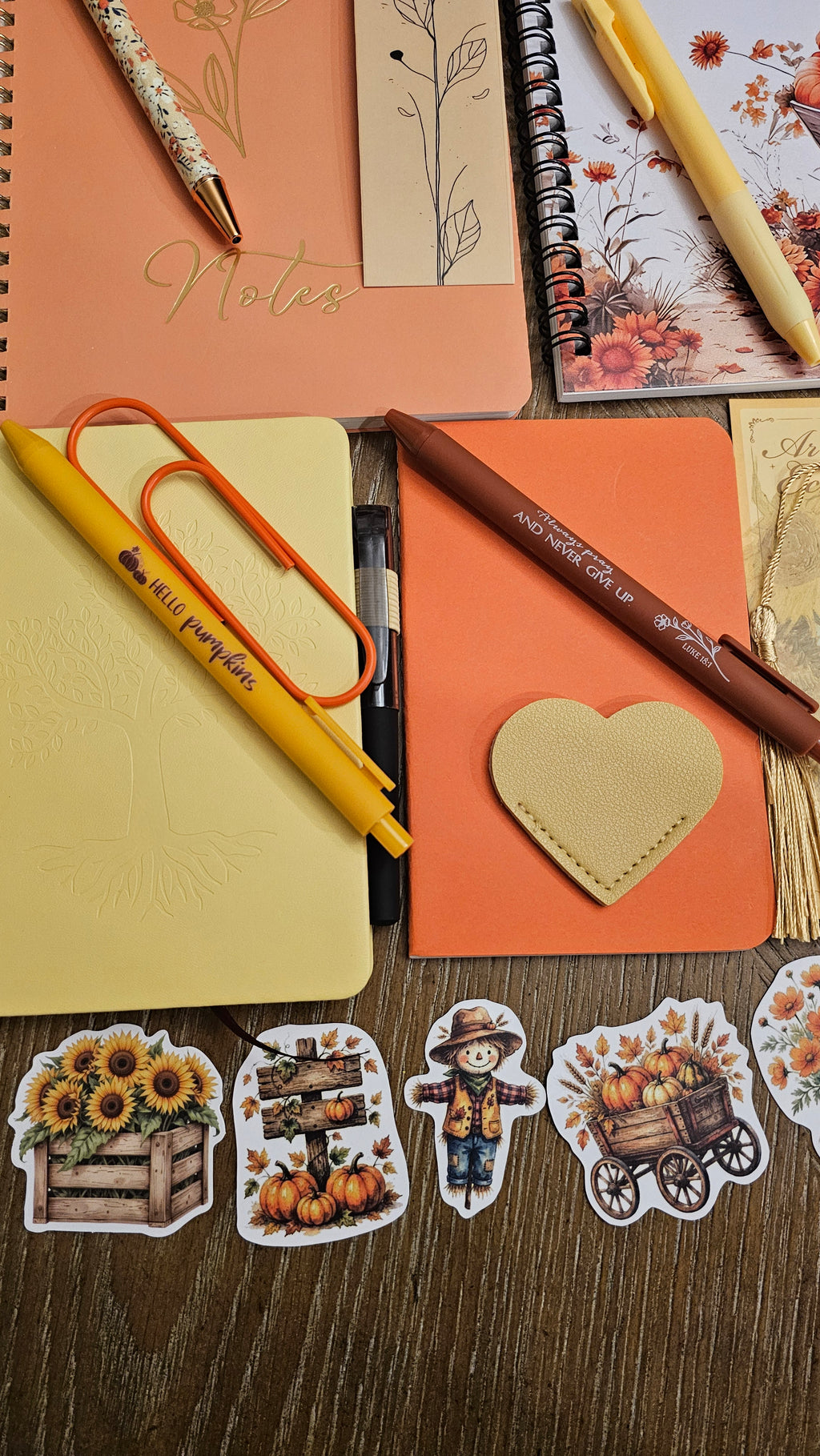 Autumn Harvest Stationery Gift Set