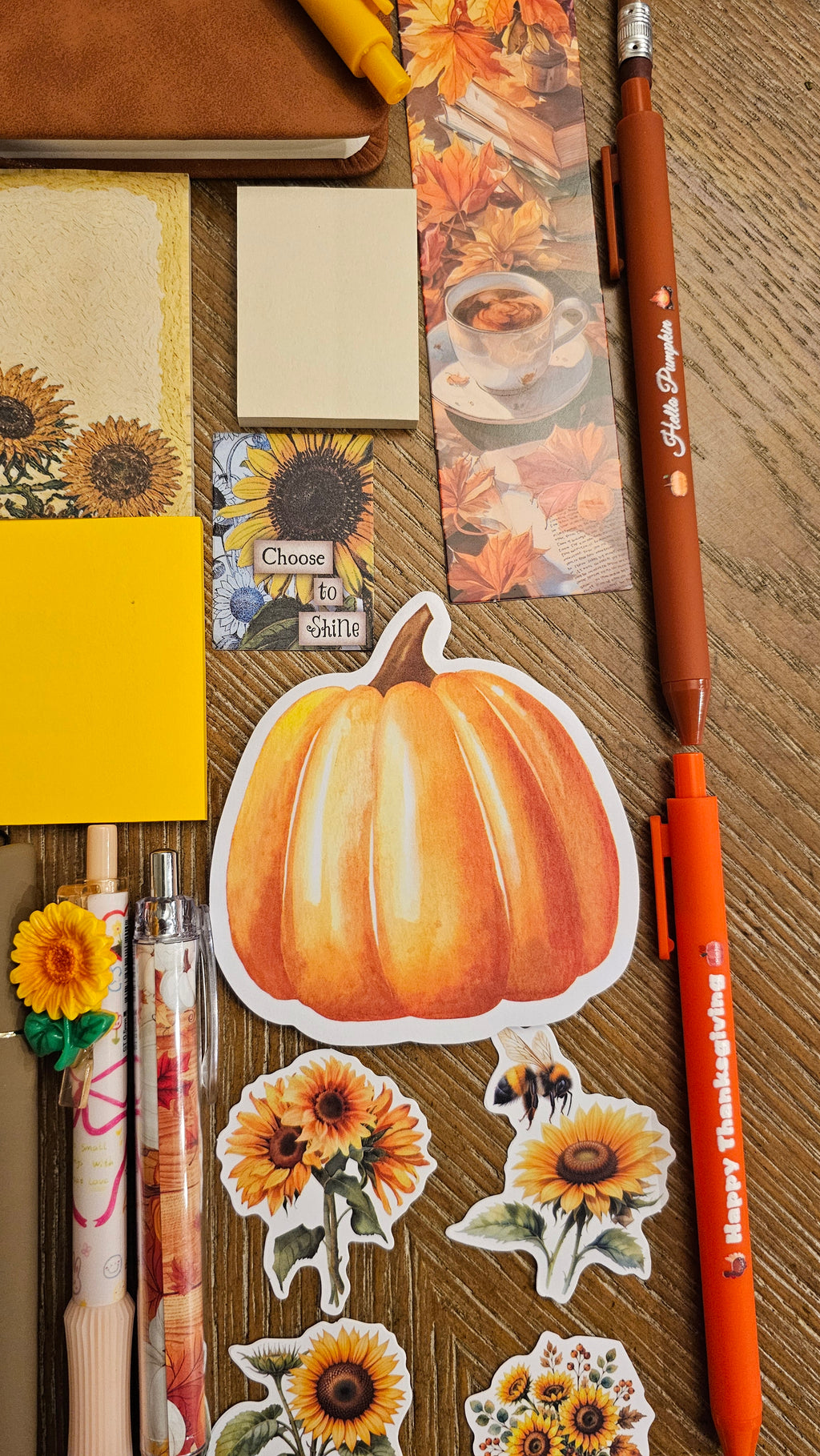 Golden Harvest Stationery Gift Set