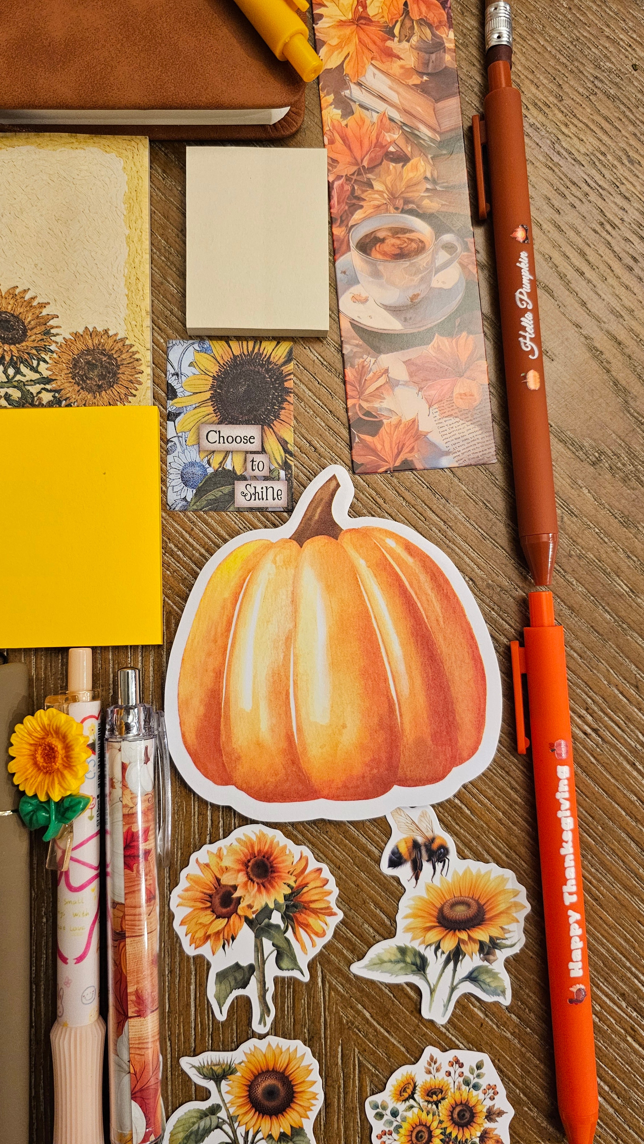 Golden Harvest Stationery Gift Set