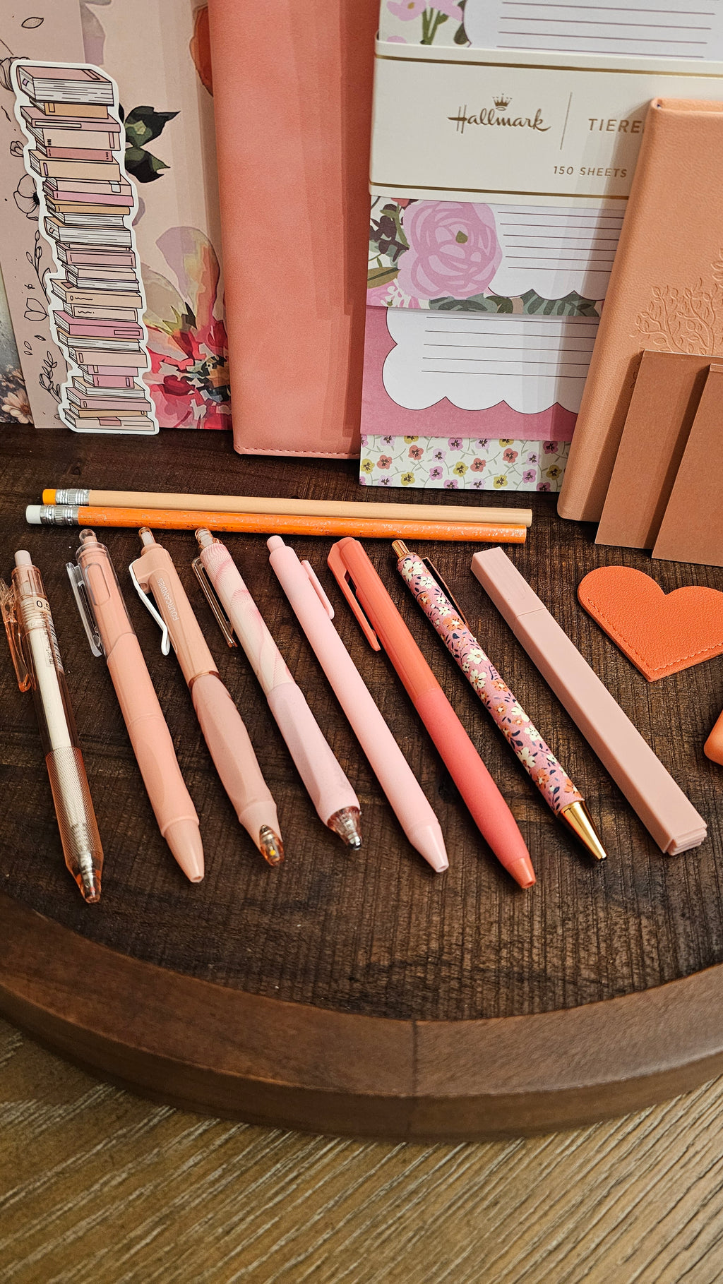 Peach Blossom Stationery Gift Set