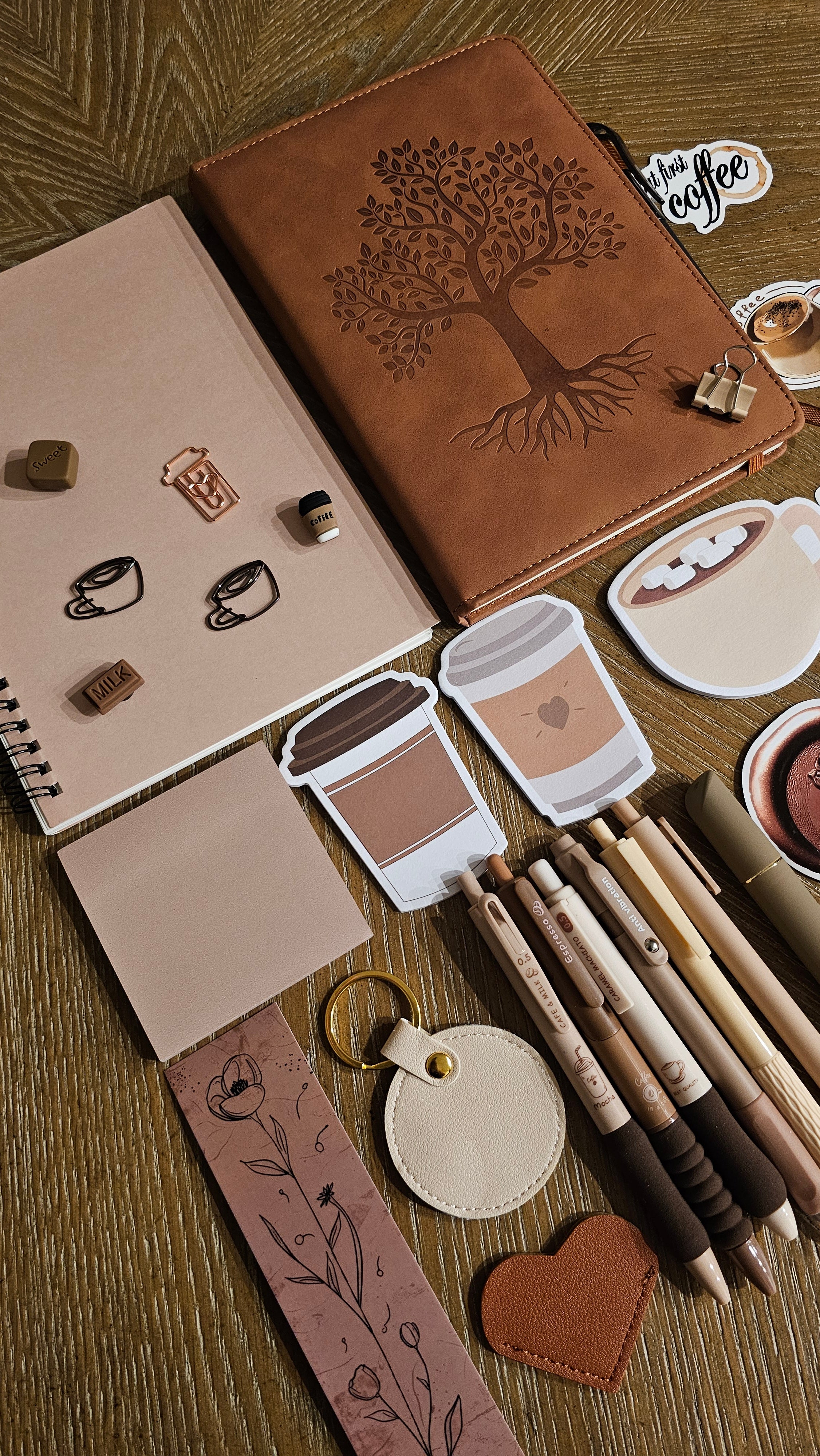 Cozy Coffee Stationery Gift Set