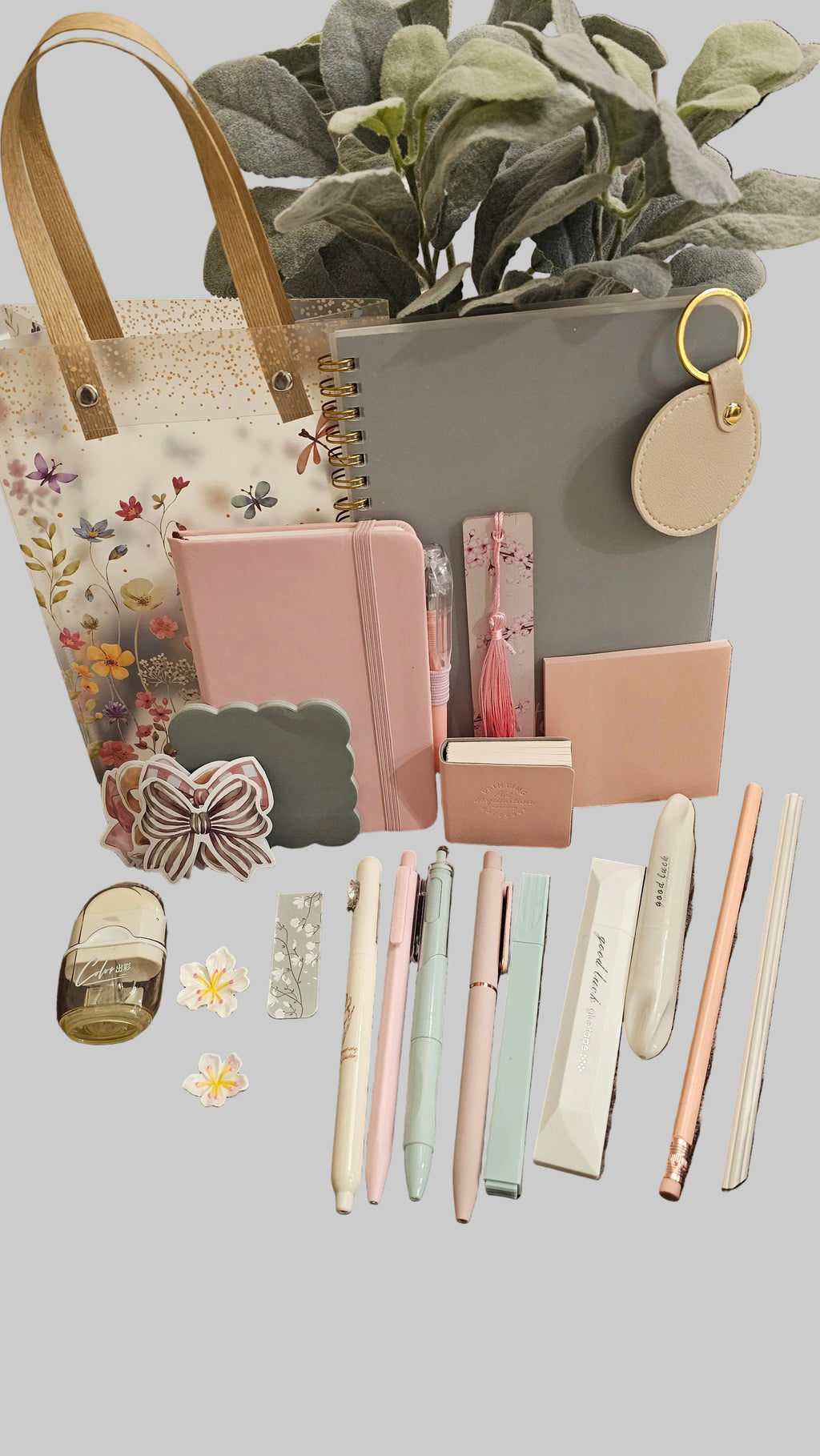 Blush & Sage Deluxe Stationery Gift Box