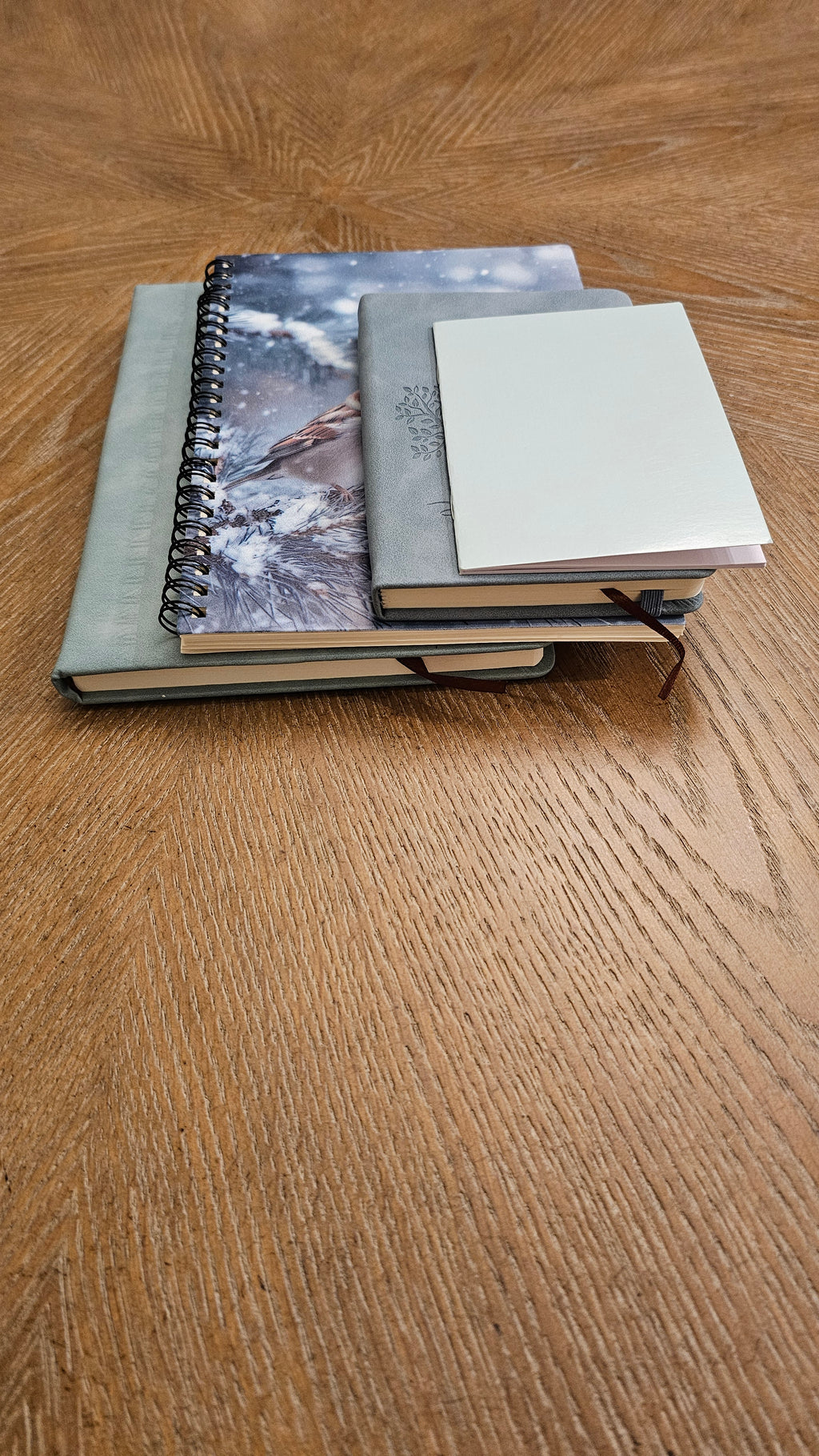 Winter Sparrows Premium Stationery Gift Set