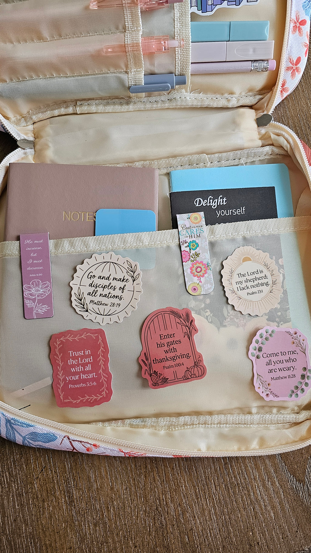 Bible Study Essentials Bag